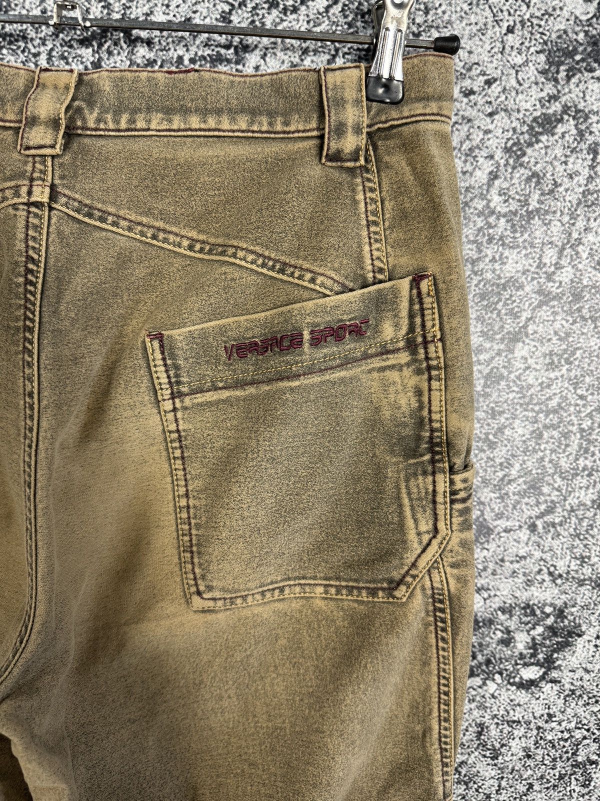 Vintage Gianni Versace Sport Jeans High Waist Straight Pants Size 48 Size US 32 / EU 48 - 17 Thumbnail