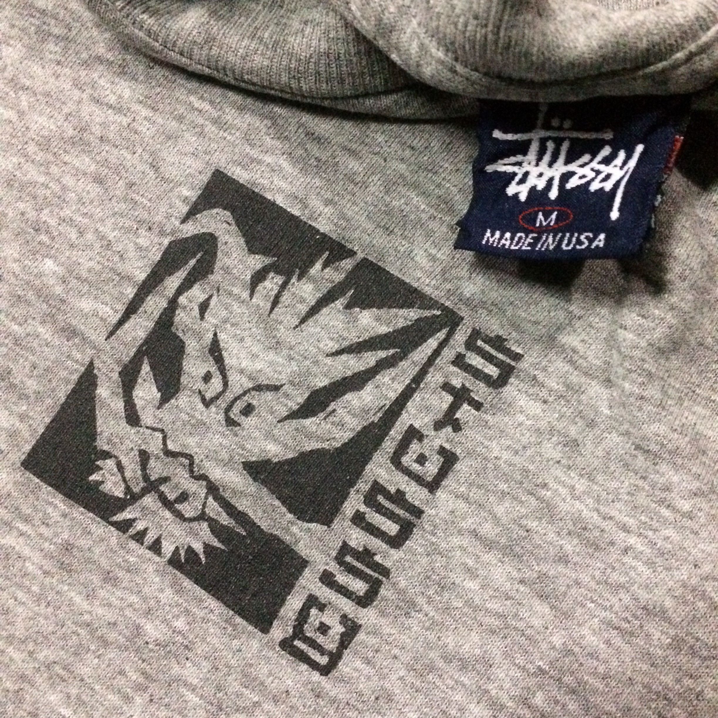 Stussy Vintage 90s Stüssy Dragon Long Sleeve T-Shirt Size US M / EU 48-50 / 2 - 13 Thumbnail