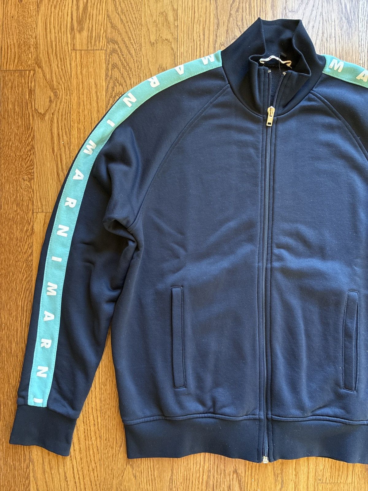 Marni Marni Logo Tape Detail Sweater Size M / US 6-8 / IT 42-44 - 2 Thumbnail