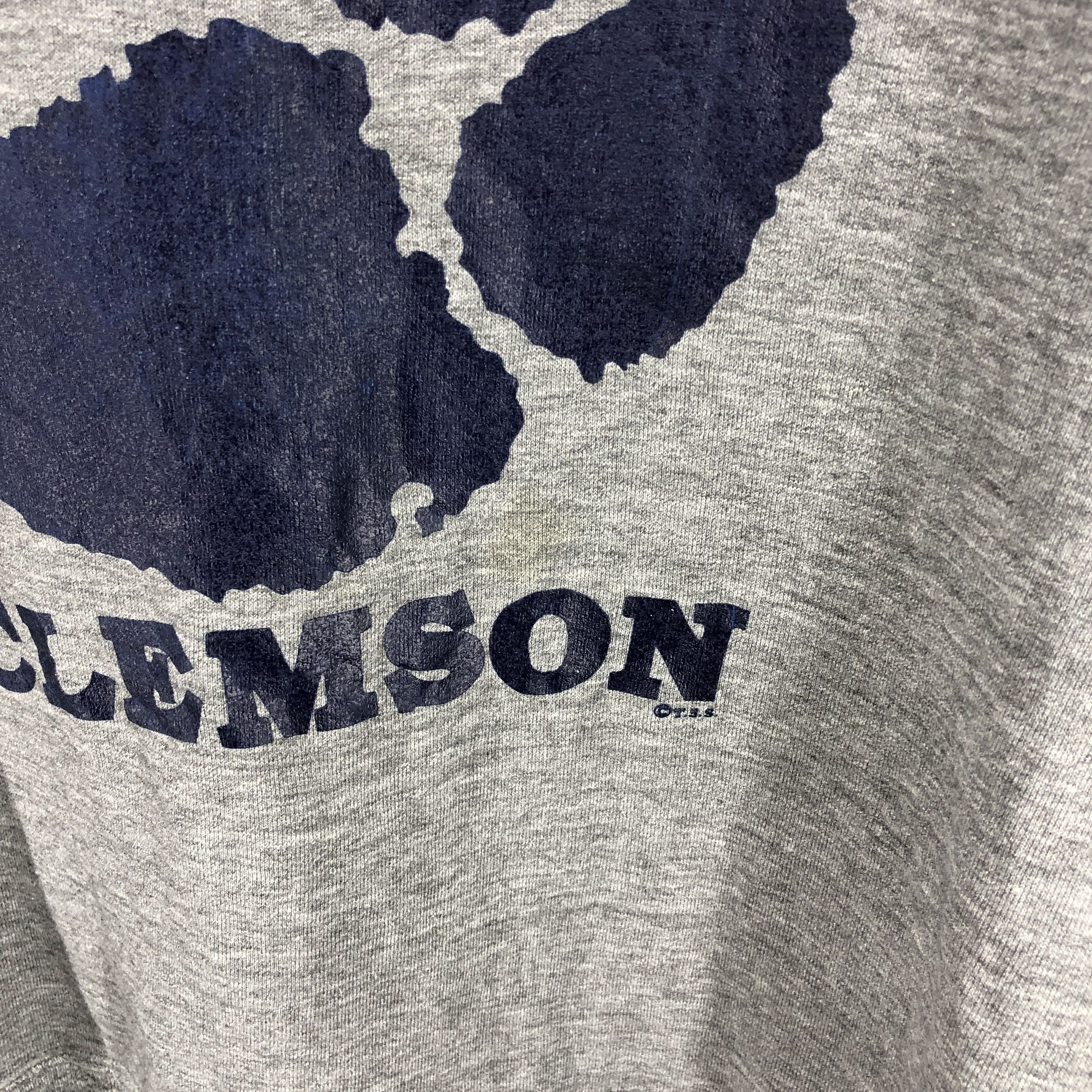Vintage 90s Clemson Tiger by RUSSELL ATHLETIC Sweatshirt #0369/P Size US M / EU 48-50 / 2 - 3 Thumbnail
