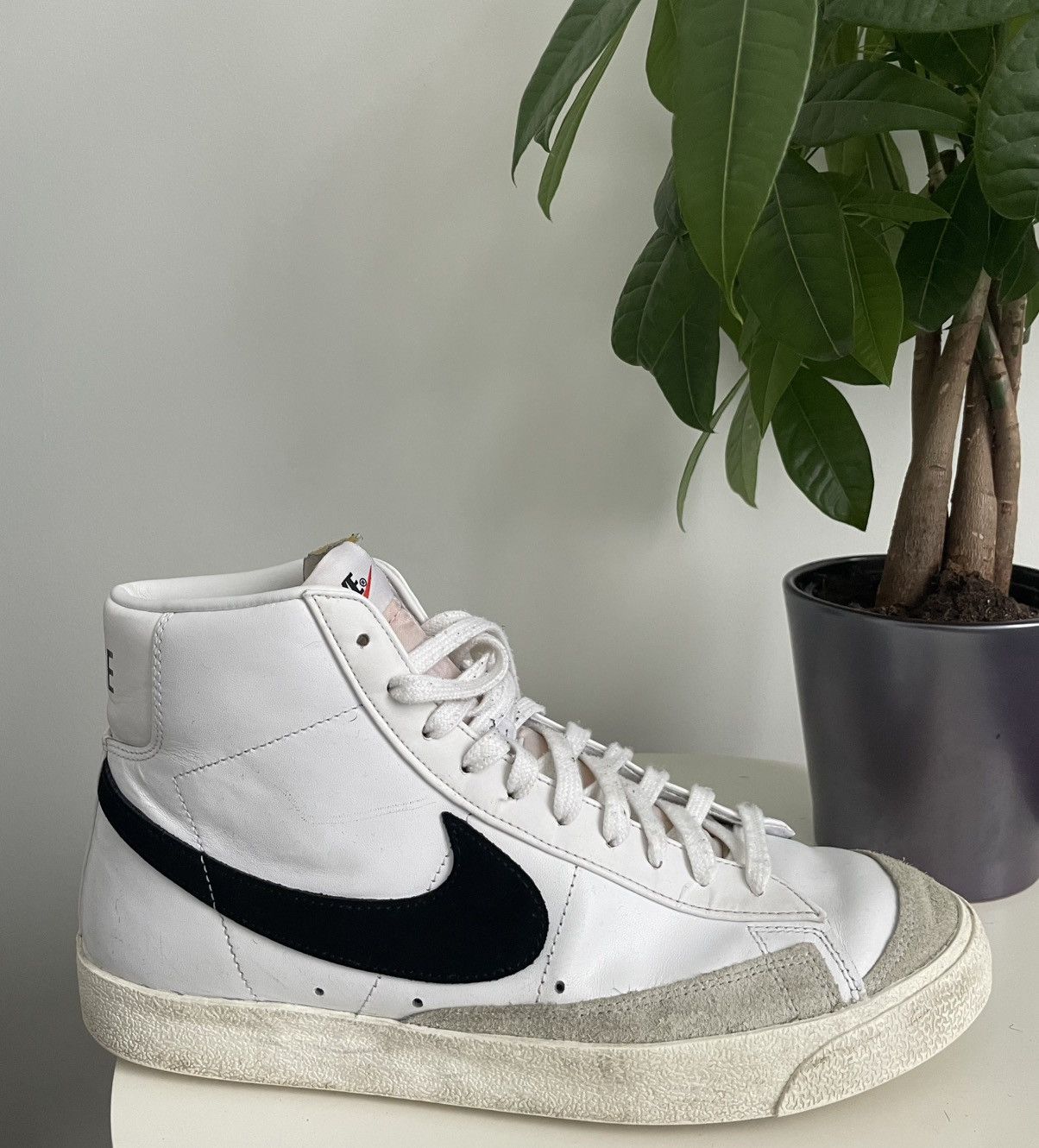 Nike~Men’s~Blazer Mid \'77 Vintage Shoes “White/Amber Brown” ~Size 10.5 Nike Nike Blazer Mid  main image 4