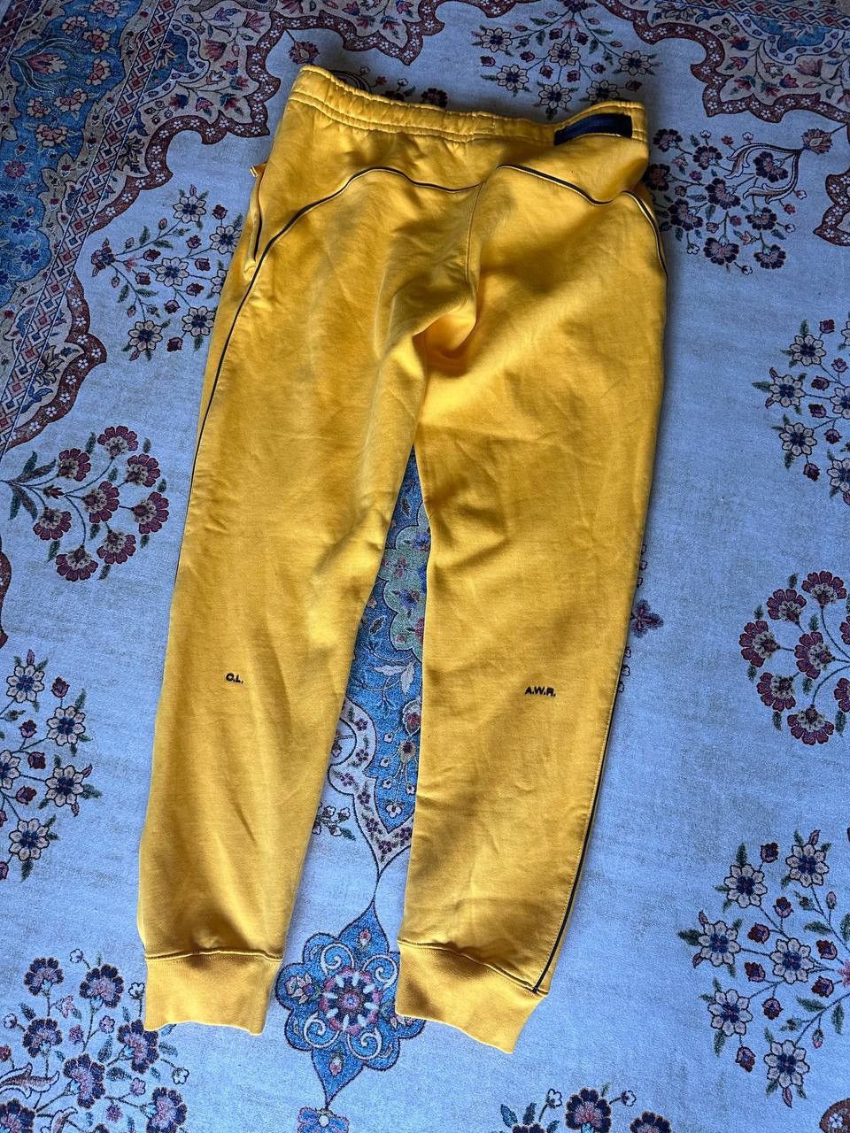 NOCTA × Nike Nike x Drake NOCTA Gold Yellow Sweatpants Size US 34 / EU 50 - 6 Thumbnail