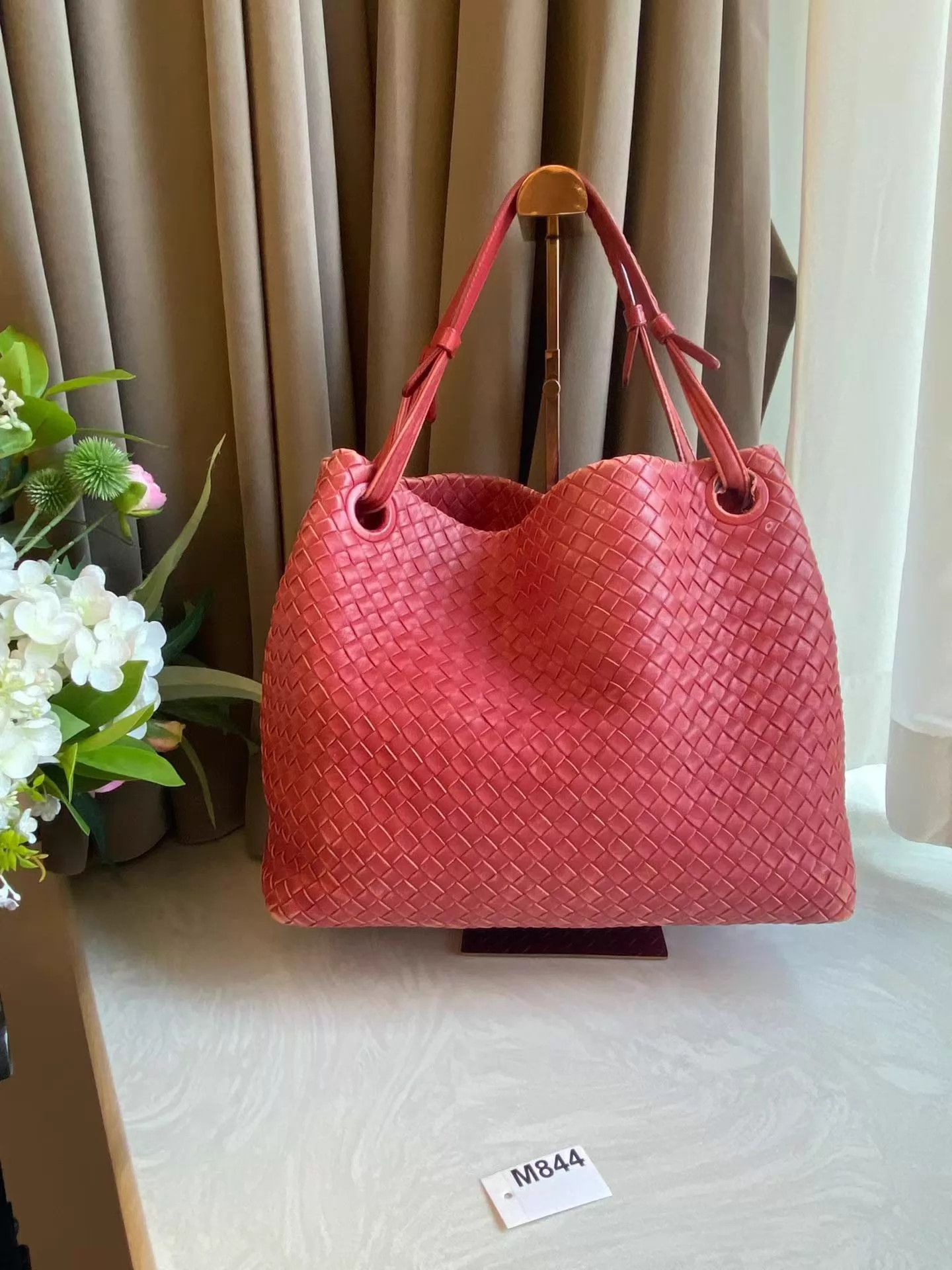 Bottega Veneta BV Arco Intrecciato Handbag Good Condition M844 Size ONE SIZE - 1 Thumbnail