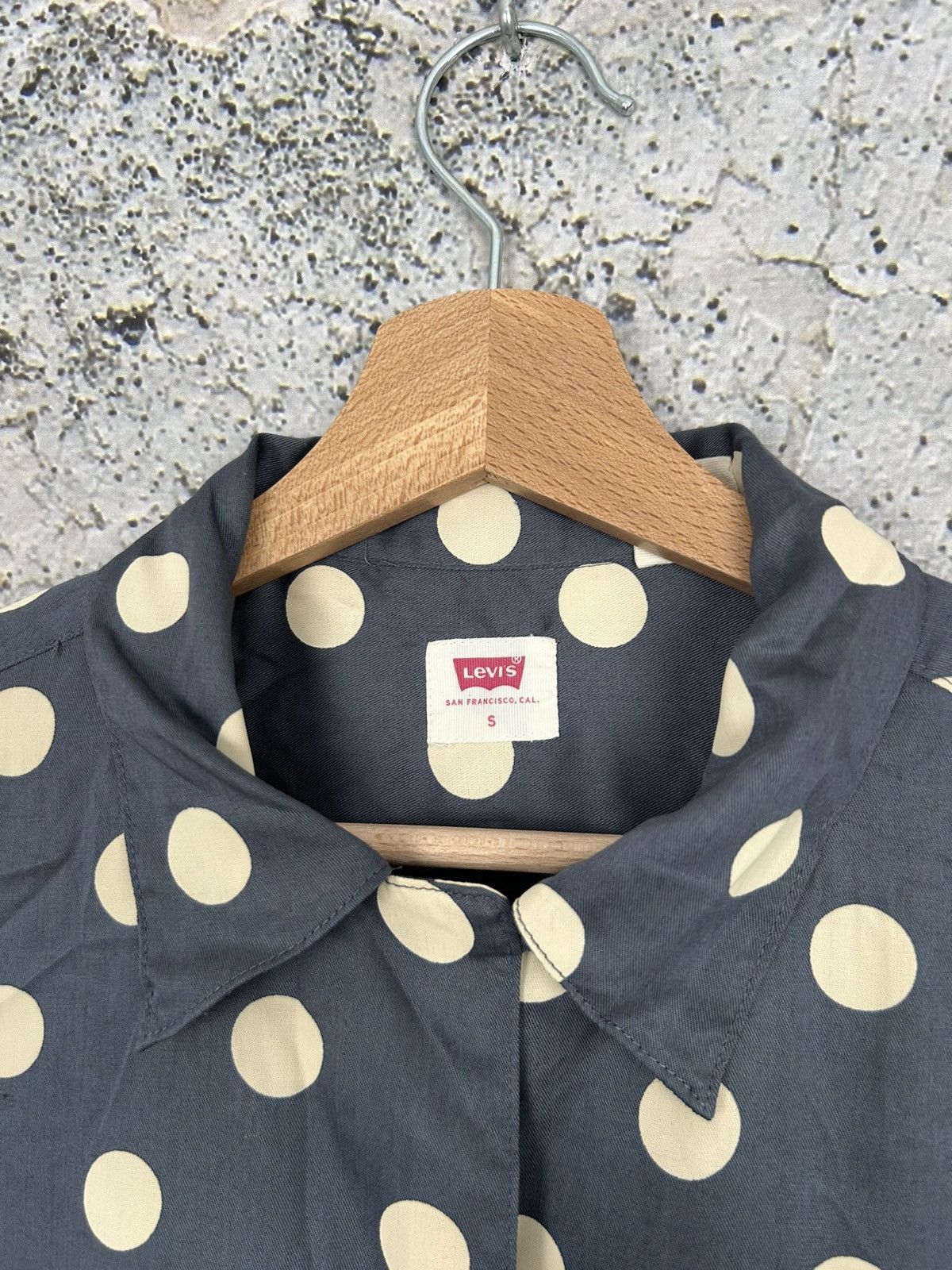 Levi's Levis Dots Shirt Streetwear Avant Garde Grunge Rock Punk Size US S / EU 44-46 / 1 - 3 Thumbnail