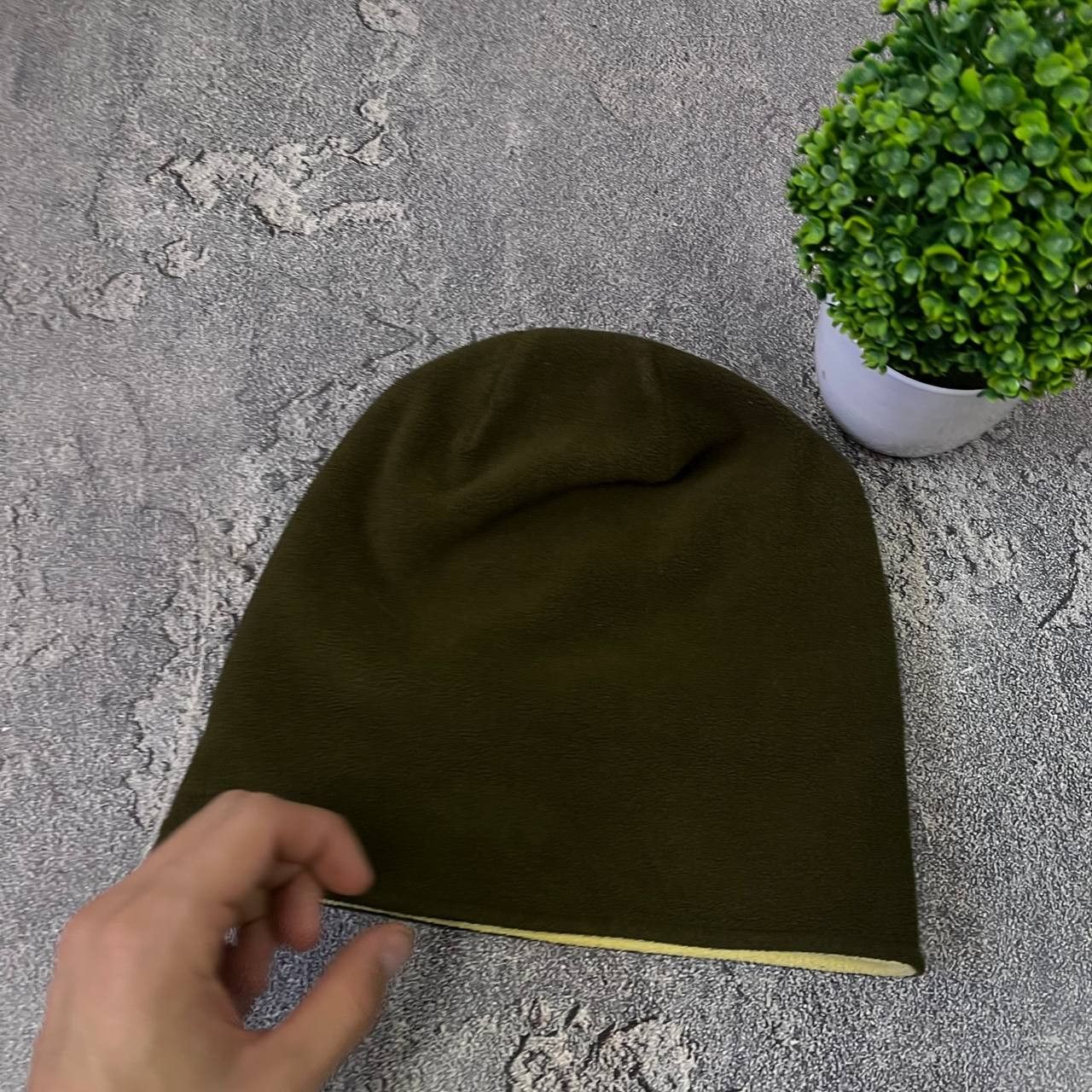 Adidas Vintage 90s Adidas Fleece Double Logo Winter Hat OneSize Size ONE SIZE - 6 Thumbnail