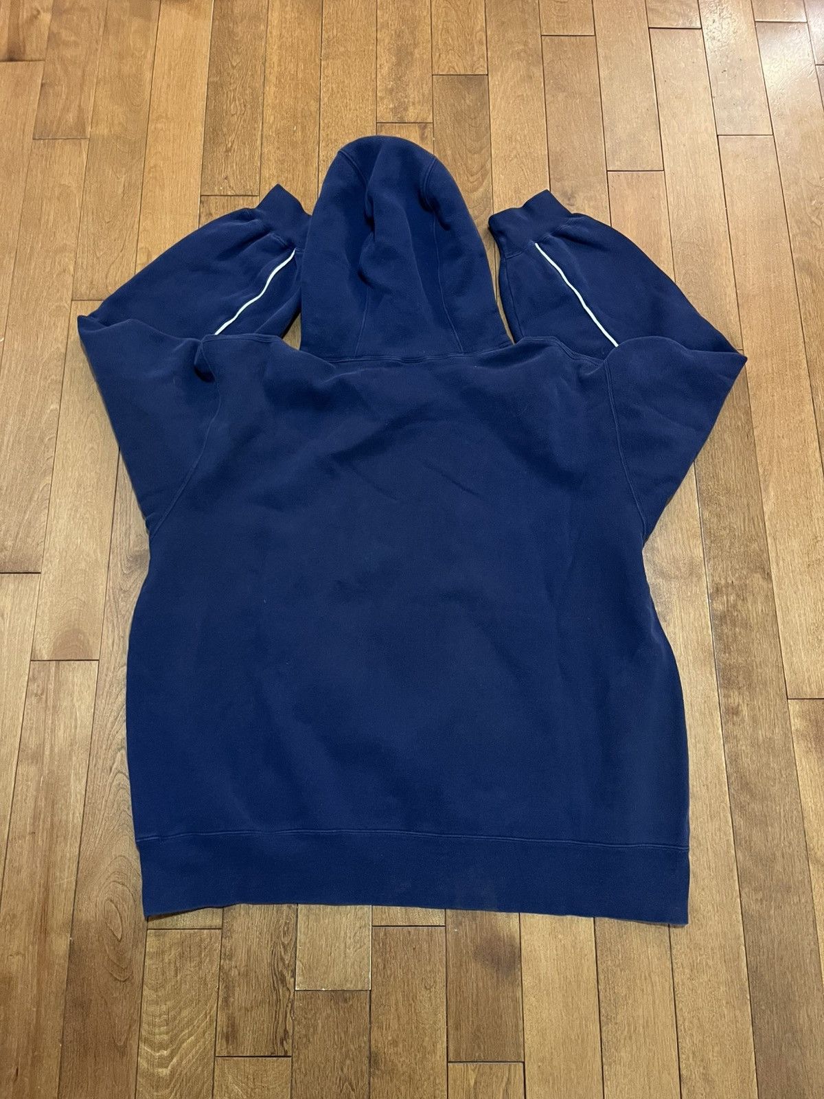 Adidas Vintage y2k adidas boxy navy hoodie Size US XL / EU 56 / 4 - 5 Thumbnail