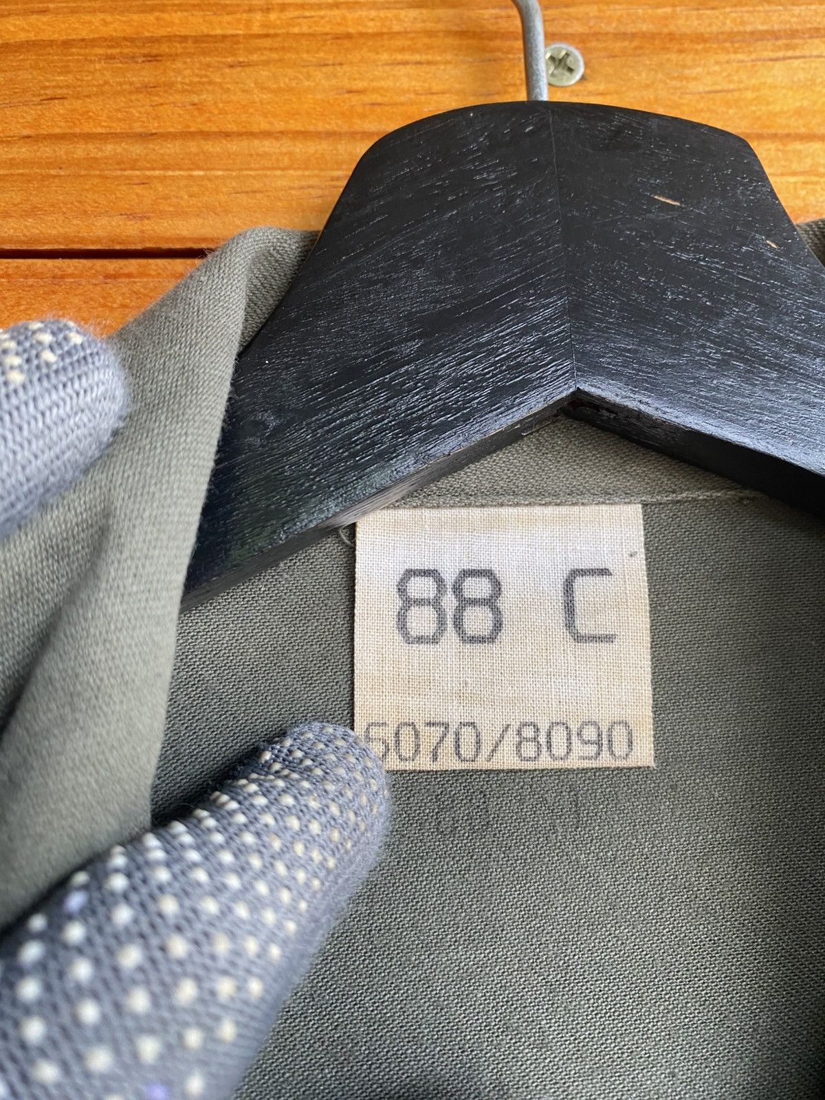 Vintage Vintage 1987 French Military Jacket – Olive Green, Size US S / EU 44-46 / 1 - 8 Thumbnail