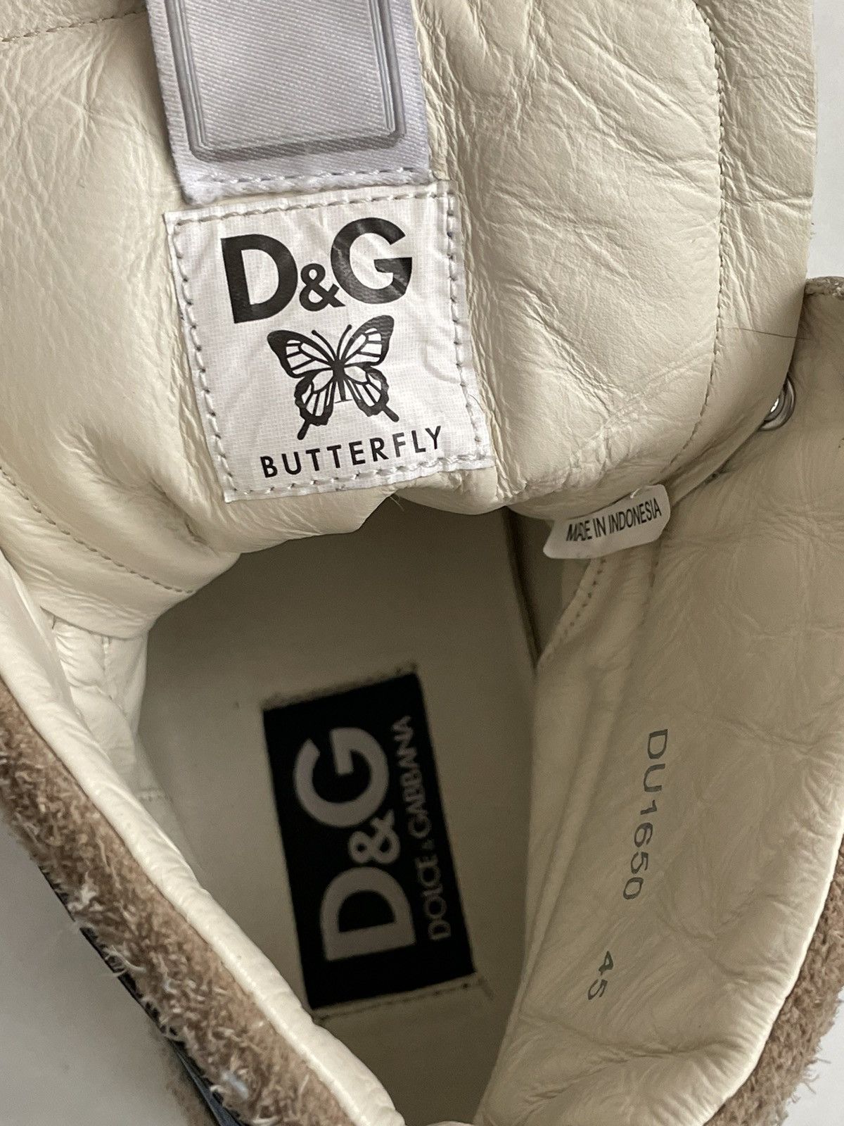 Dolce & Gabbana Dolce Gabbana Butterfly boxing sneakers Size US 11.5 / EU 44-45 - 7 Thumbnail