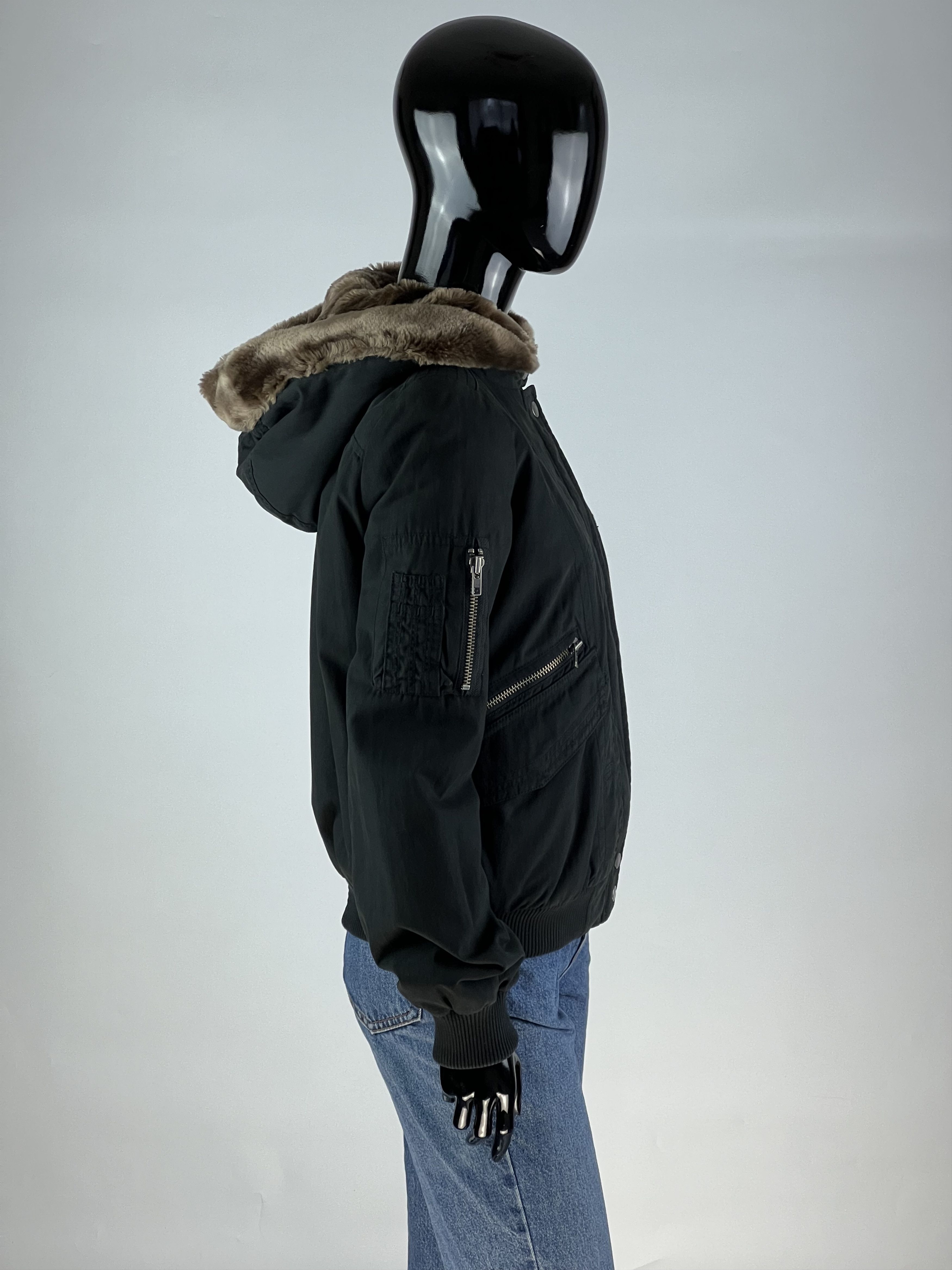 Zadig & Voltaire Zadig & Voltaire Women's Black Jacket Size S Lined Faux Fir Size S / US 4 / IT 40 - 3 Thumbnail