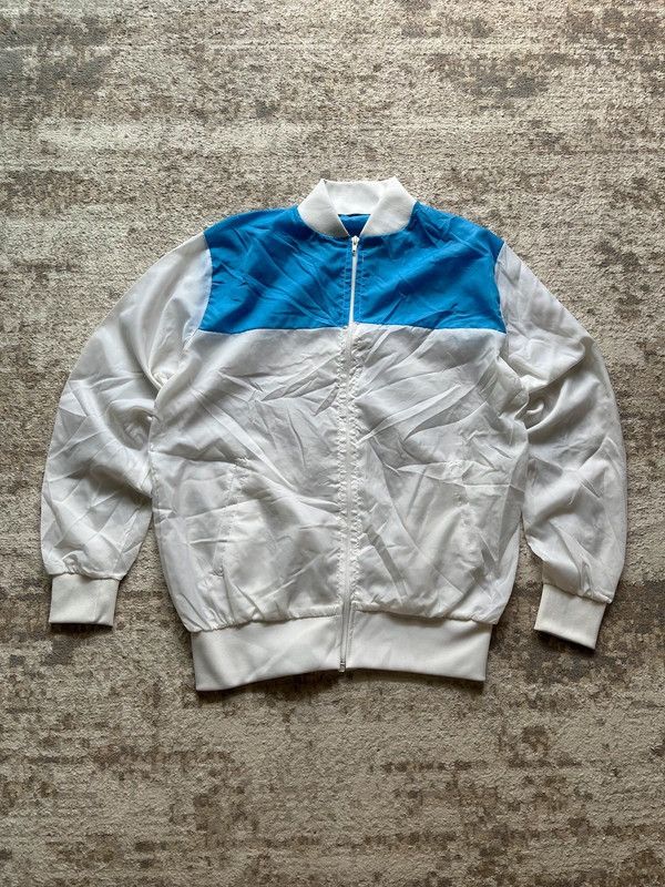 Other Vintage 1980s Track Jacket 1/1 Hand Made Very Rare Boxy Size US S / EU 44-46 / 1 - 1 Thumbnail