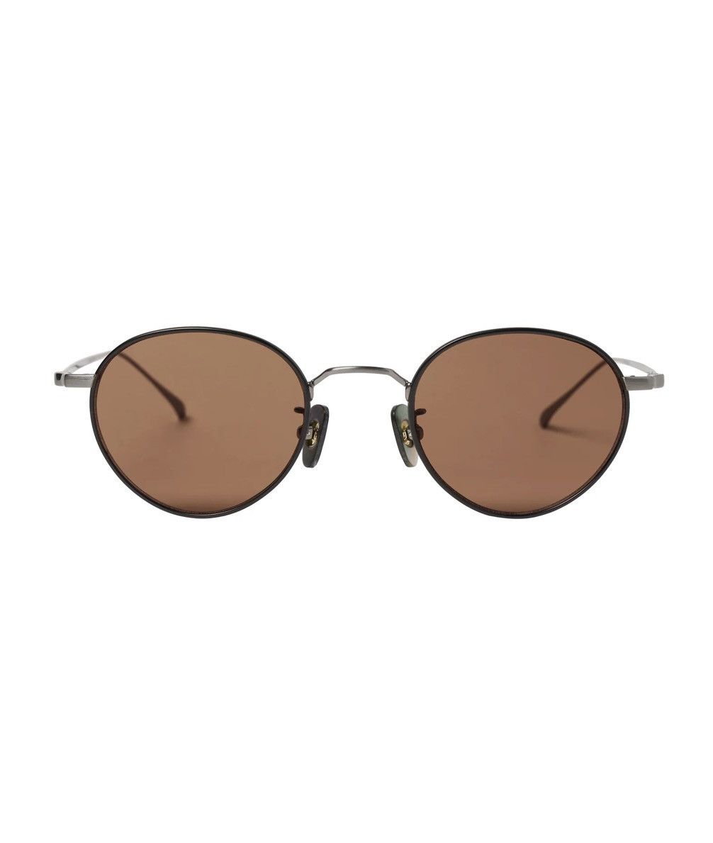 Other Dry Pond sunglasses - Gunton Black Silver/Light Brown Size ONE SIZE - 1 Thumbnail