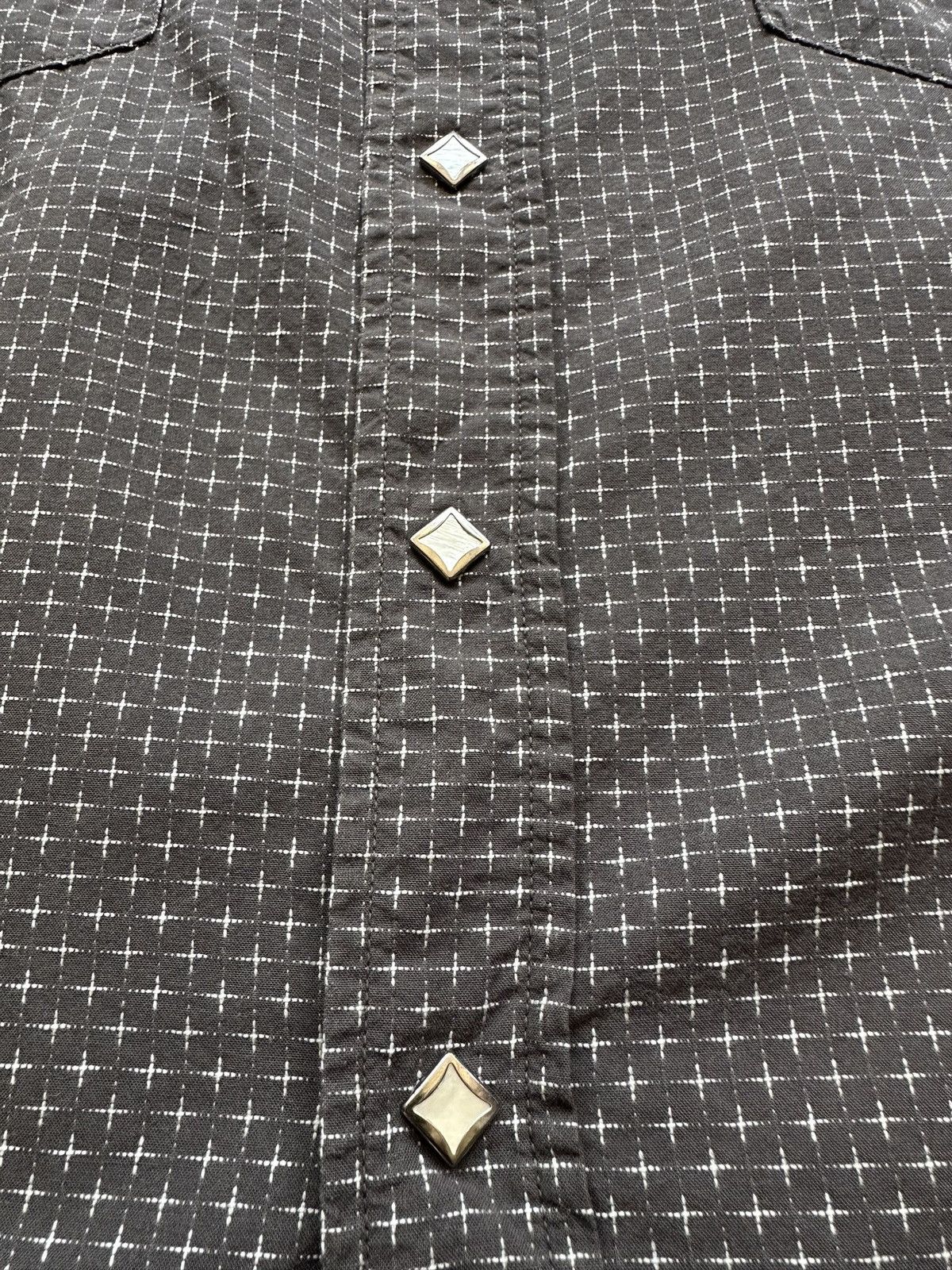 Warehouse & Co. 2010’s Doubleworks by Warehaouse sashiko western shirt Size US M / EU 48-50 / 2 - 18 Thumbnail