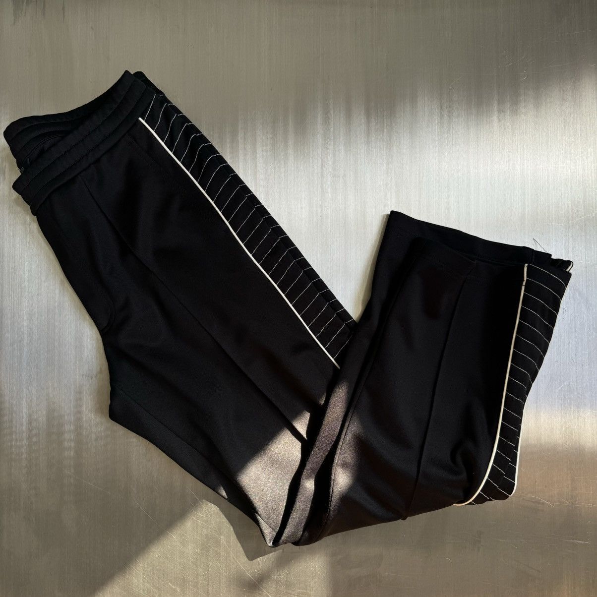 Valentino Valentino contrast stitched track pants size 50 Size US 32 / EU 48 - 1 Thumbnail