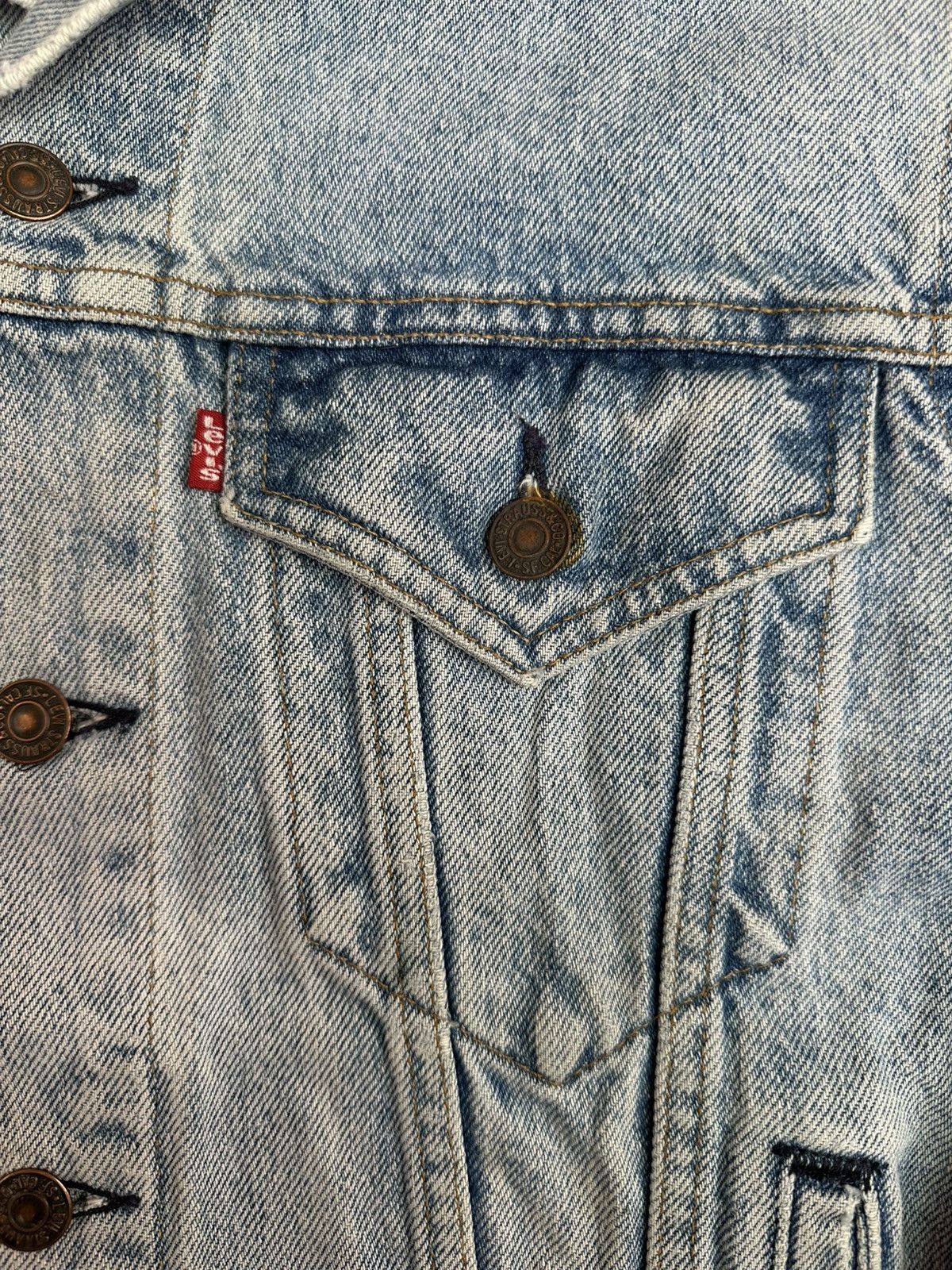 Vintage 80s Levi’s Trucker denim jacket Made in USA