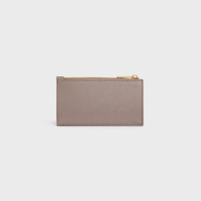 Celine o1w1db10426 Size: OS/Zipped Compact Card Holder in Grey Size ONE SIZE - 3 Thumbnail