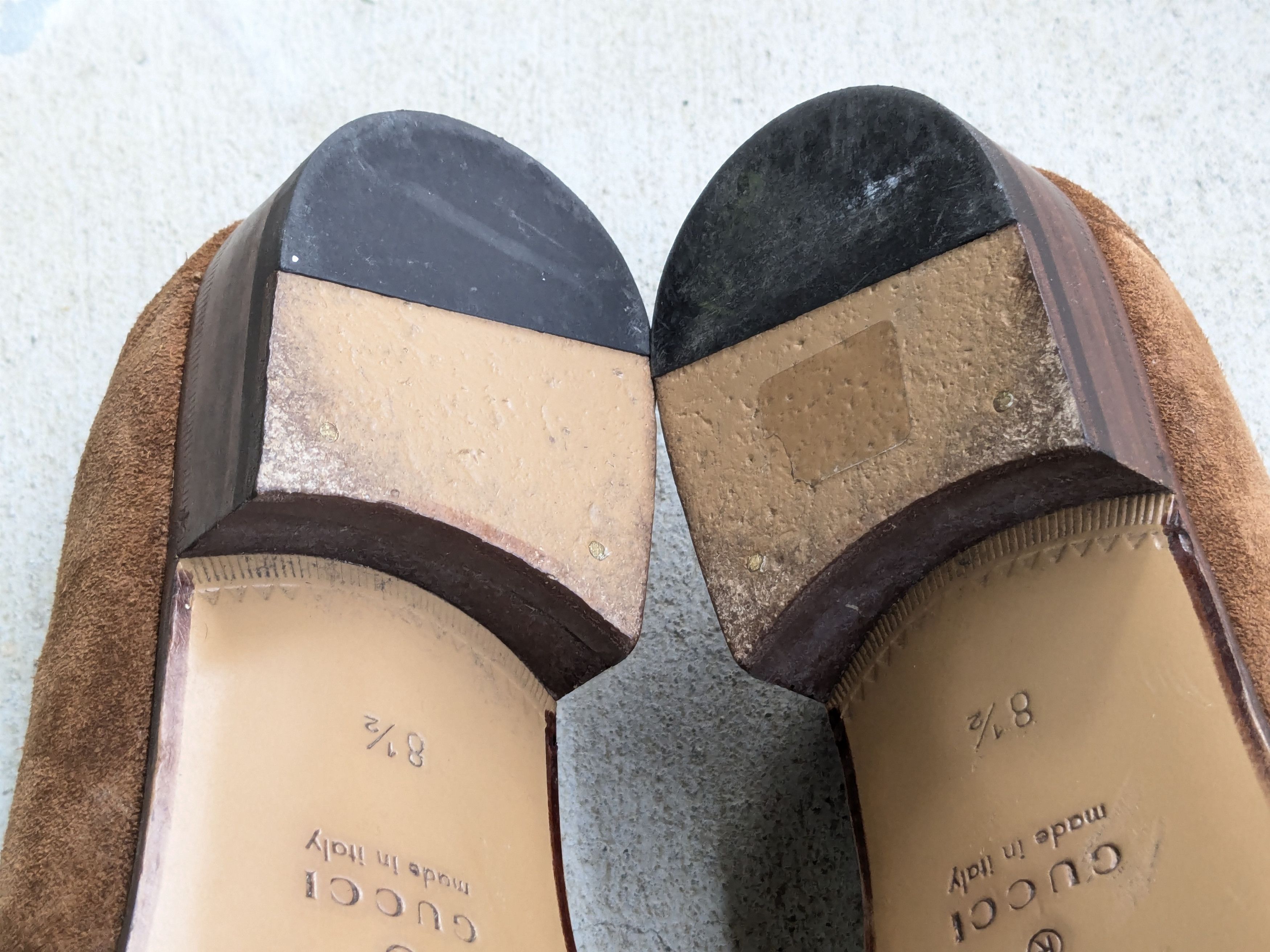 Gucci Gucci Interlocking G Loafers Brown Suede 9 Web Horsebit Size US 9 / EU 42 - 17 Thumbnail