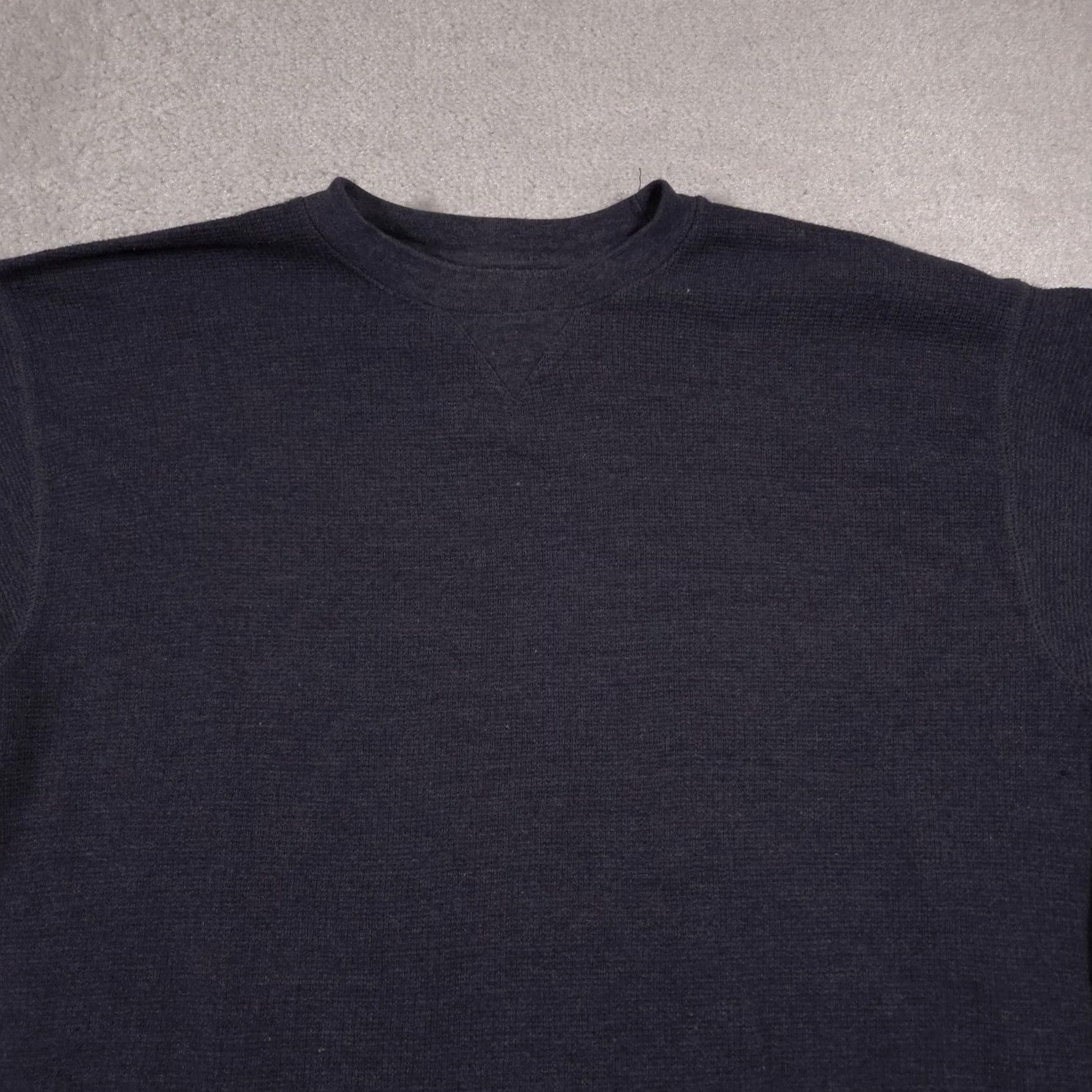 Vintage VINTAGE Northcrest Sweater Mens Large Crewneck Pullover Long Sleeve Blue Cotton Blend Size US L / EU 52-54 / 3 - 3 Thumbnail