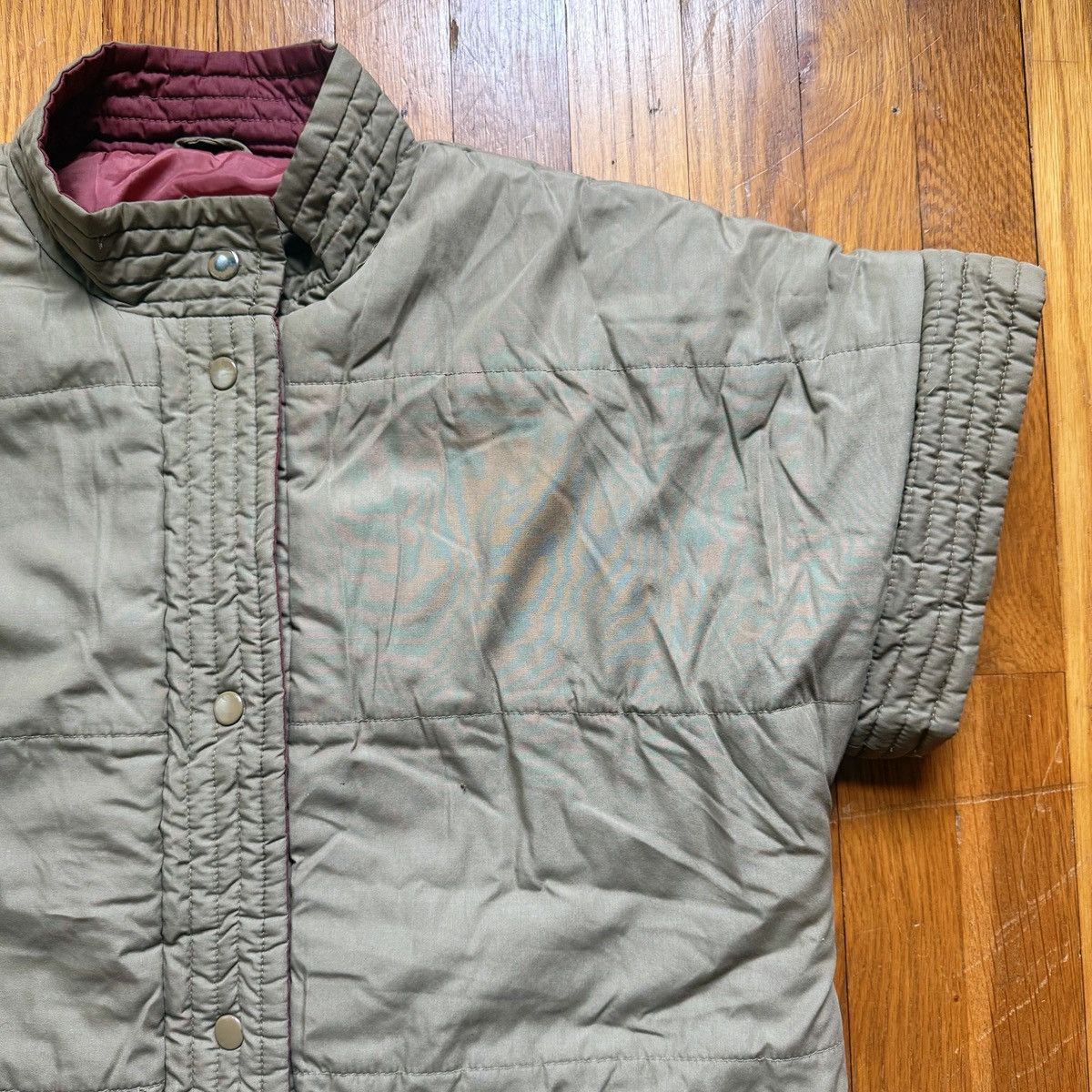 Other Vintage 1980’s Andy Johns Puffer Coat Jacket Vest Size XL / US 12-14 / IT 48-50 - 4 Thumbnail