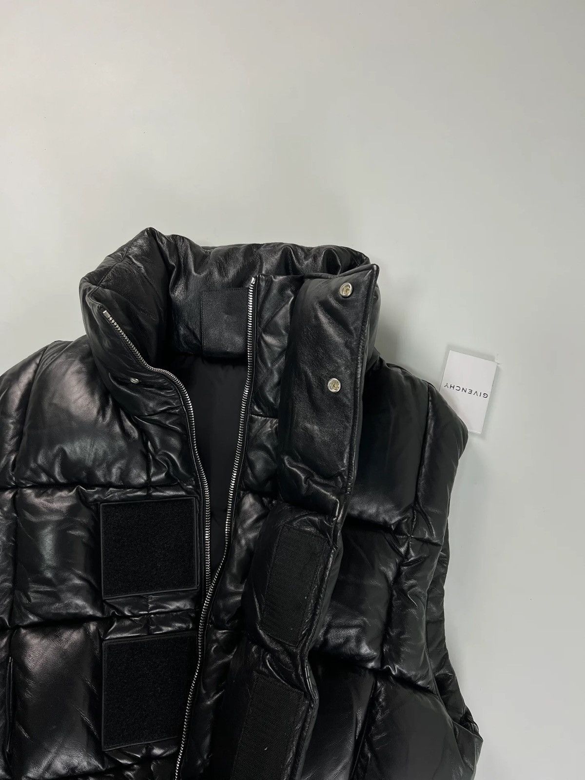 Givenchy GIVENCHY AW21 MATTHEW WILLIAMS RUNWAY LEATHER VEST SZ:52 Size US L / EU 52-54 / 3 - 5 Thumbnail