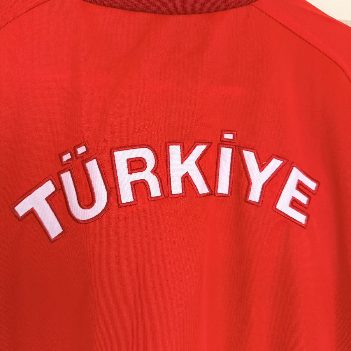 Nike Nike Türkiye Embroidered Track Jacket Red XXL Y2K Size US XXL / EU 58 / 5 - 7 Thumbnail