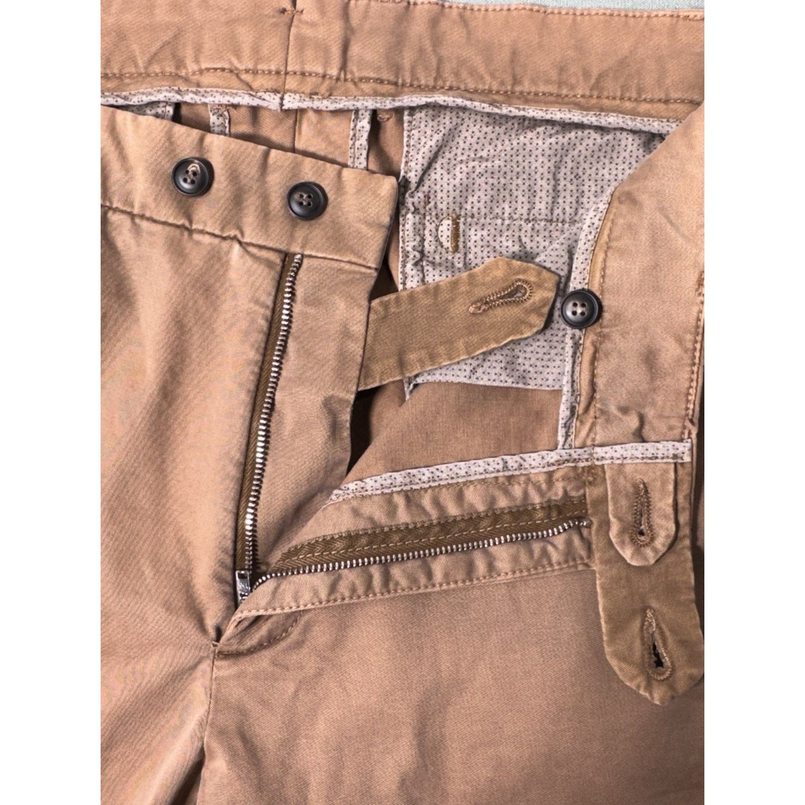 Peter Millar Peter Millar Collection Mens Chino Pants 36 Khaki Stretch Size US 36 / EU 52 - 6 Thumbnail