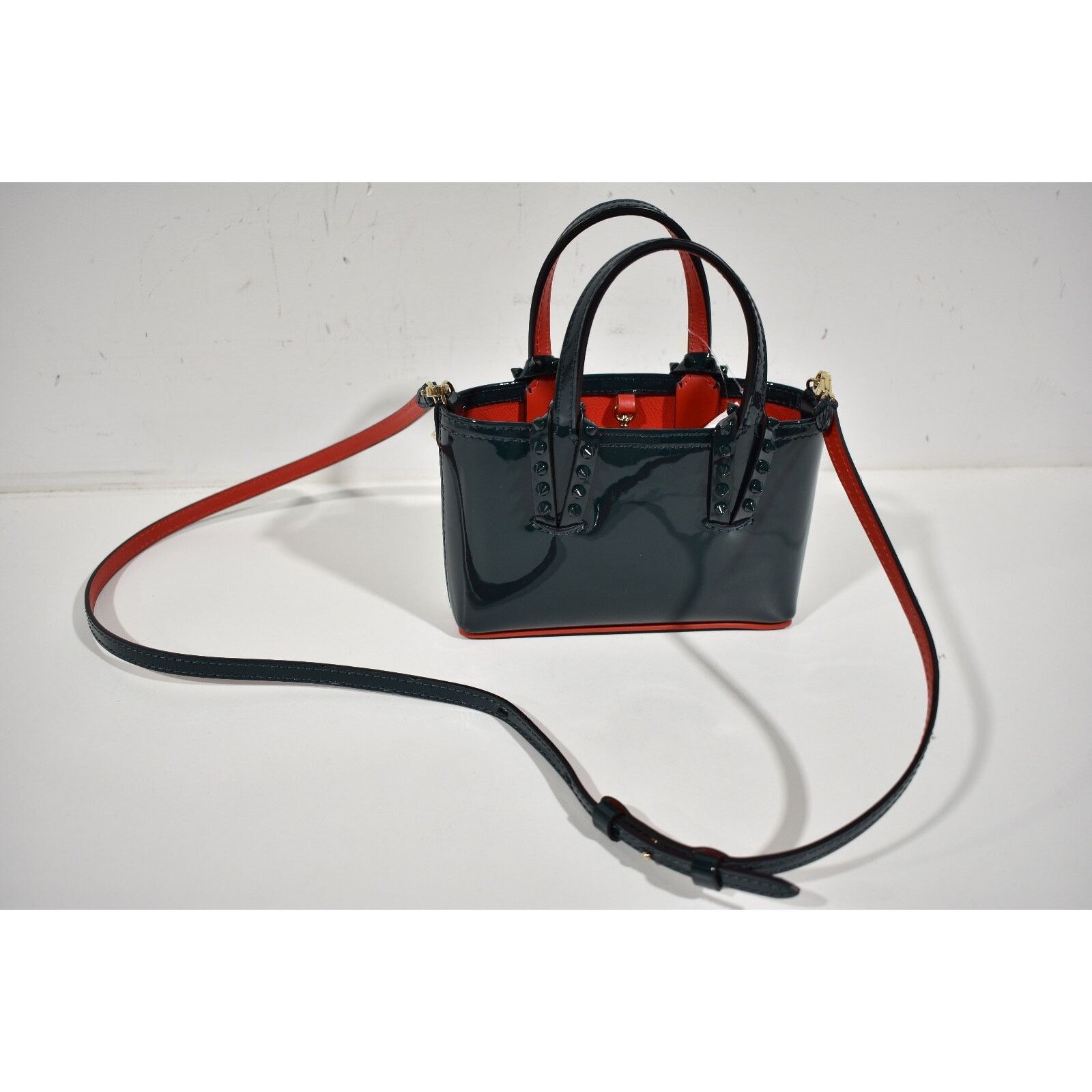 Christian Louboutin Christian Louboutin Mini Vosges Patent Leather Crossbody Bag Size ONE SIZE - 4 Thumbnail