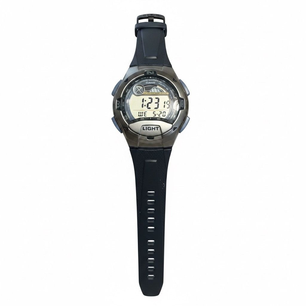 Casio Casio W753 Watch Tide Graph Moon Phase 100M Water Resistant Size ONE SIZE - 1 Thumbnail