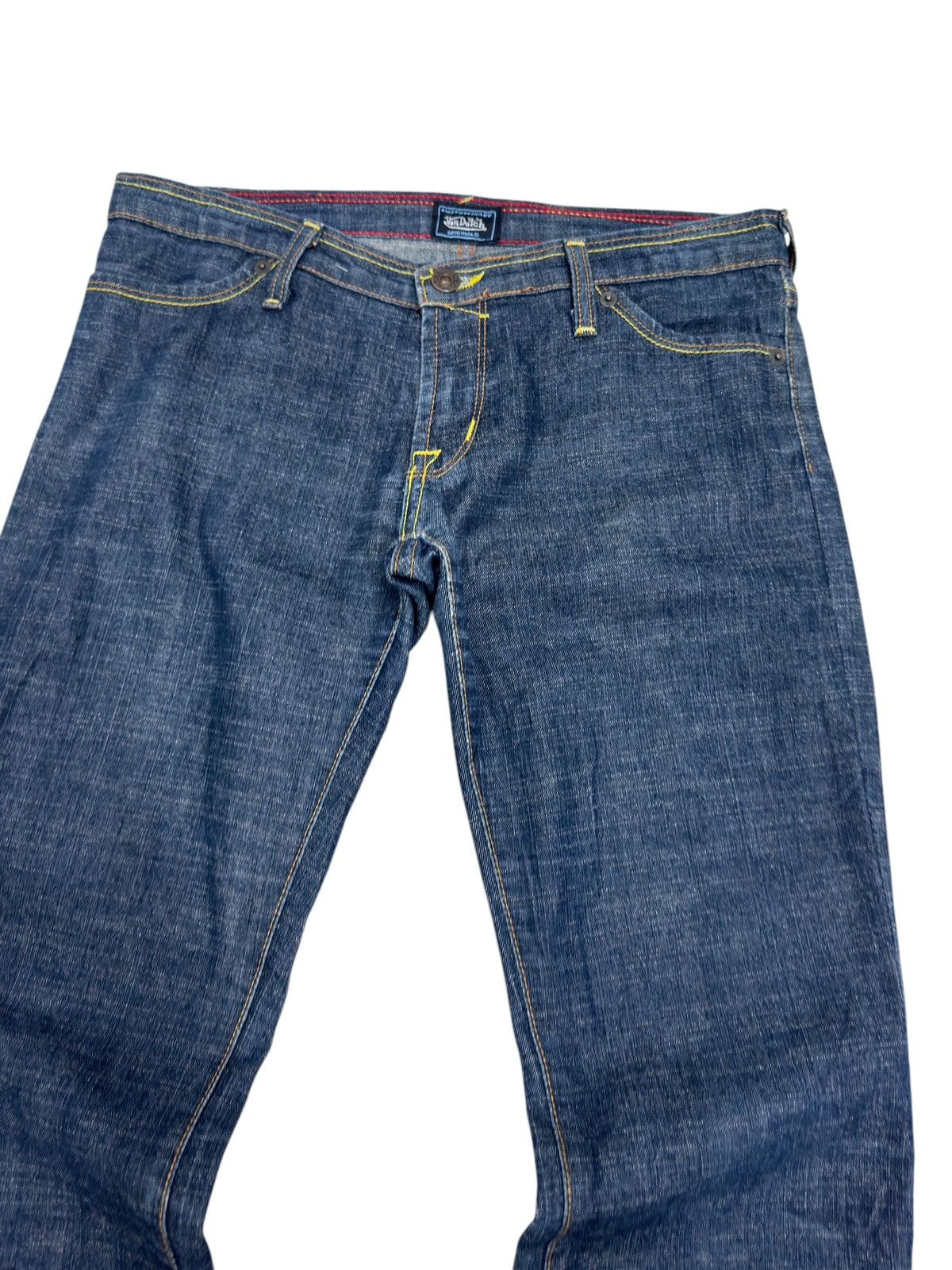 Hysteric Glamour Von Dutch Straight Leg Custommade Denim Jeans Size 28" / US 6 / IT 42 - 5 Thumbnail