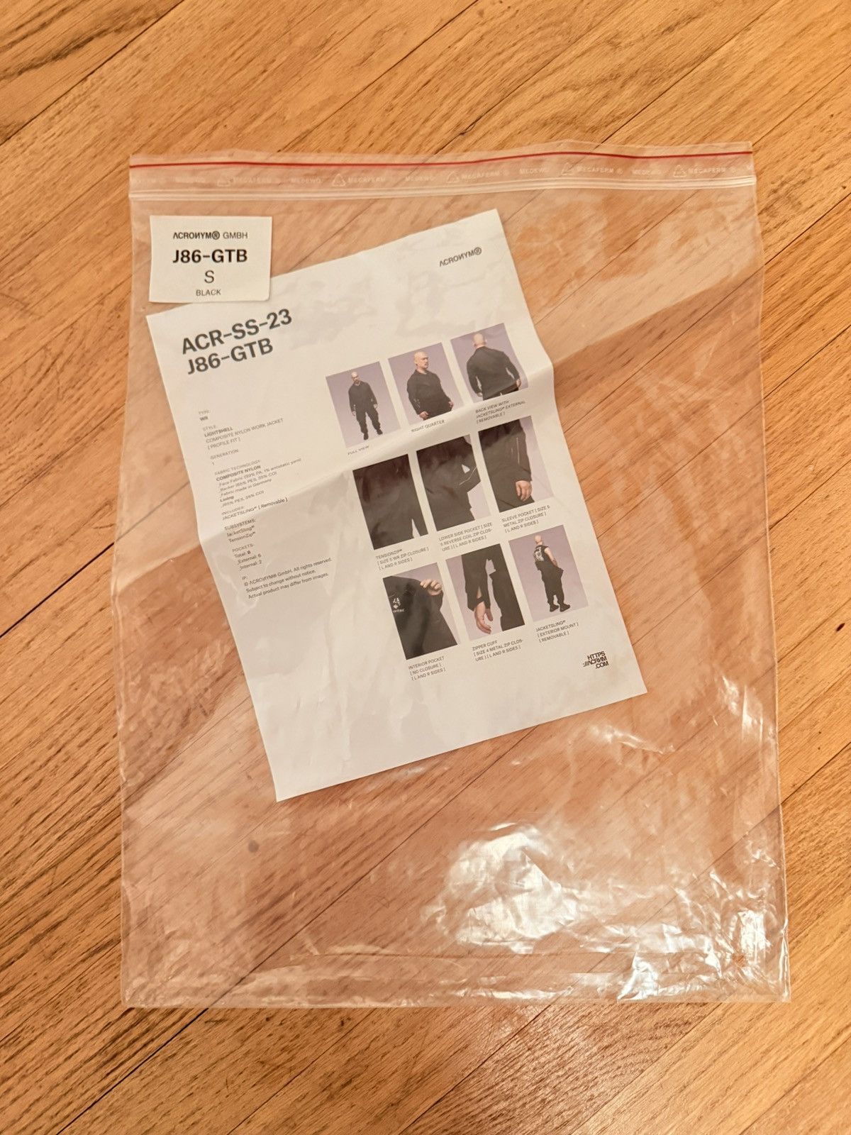 Acronym J86-GTB SS-23 Size US S / EU 44-46 / 1 - 4 Thumbnail