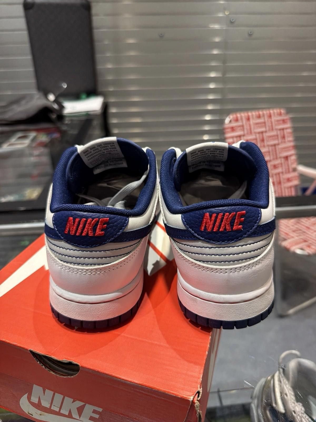 Nike Size 8.5 - Nike Dunk Low EMB x NBA 75th Anniversary Size US 8.5 / EU 41-42 - 12 Thumbnail
