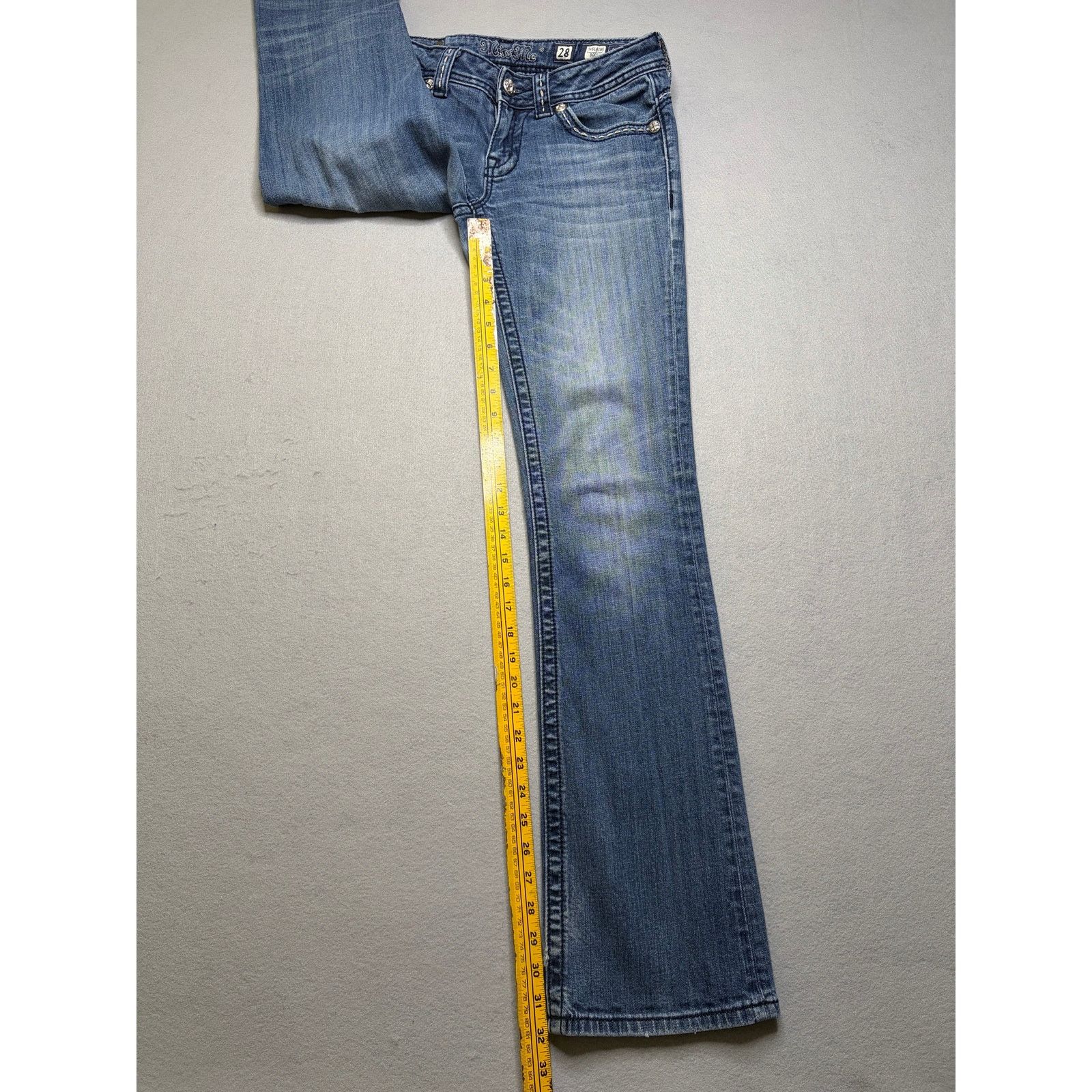 Miss Me Y2K Miss Me Bootcut Jeans Women’s Size 28 Distress Flare Size 28" / US 6 / IT 42 - 7 Thumbnail