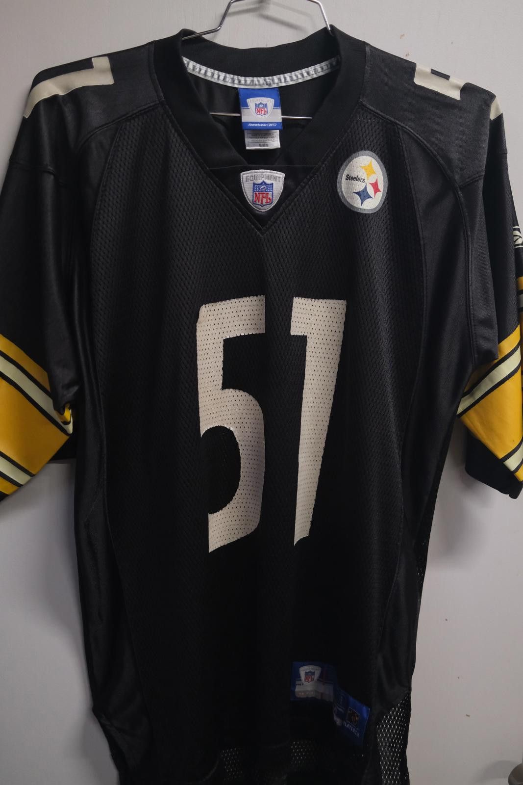 Reebok Reebok Pittsburgh Steelers Farrior #57 Football Jersey Size ONE SIZE - 5 Thumbnail