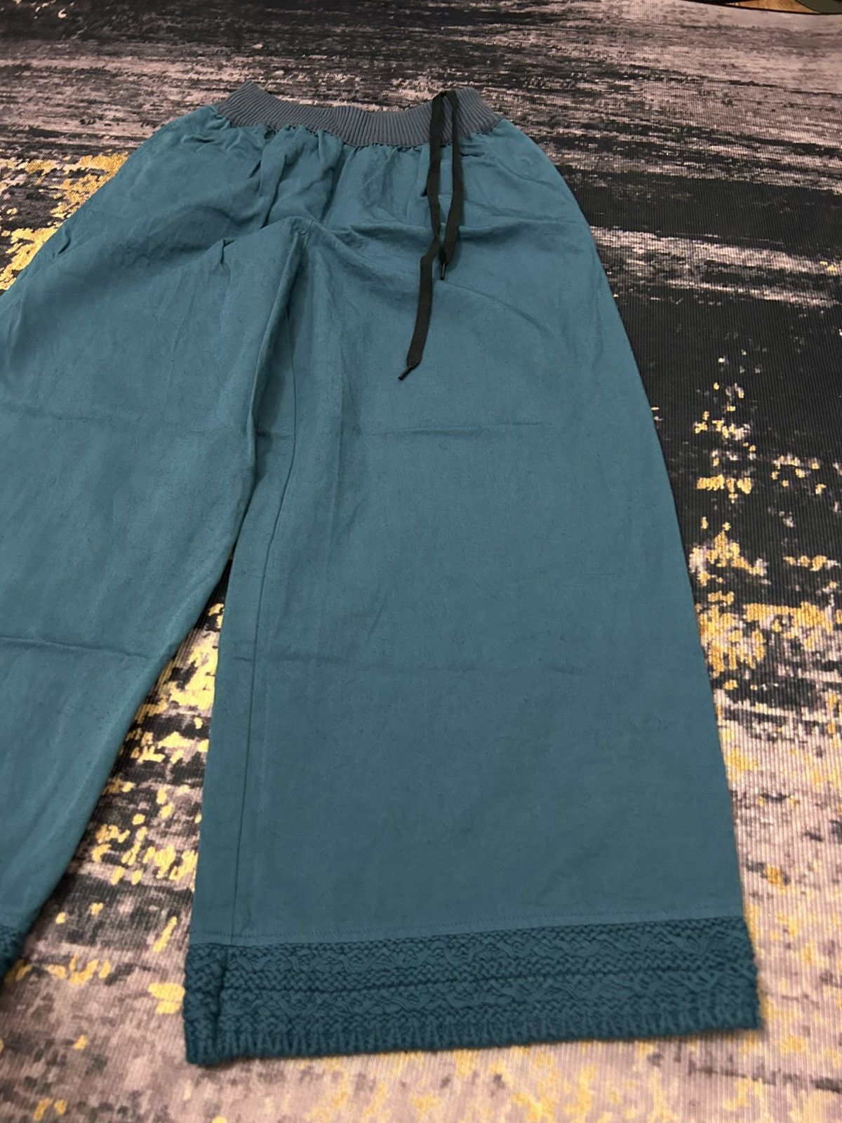 Kapital BKYOKO japan Knit Pocket Back Wide Leg Pants Kapital Style Size US 29 - 8 Thumbnail