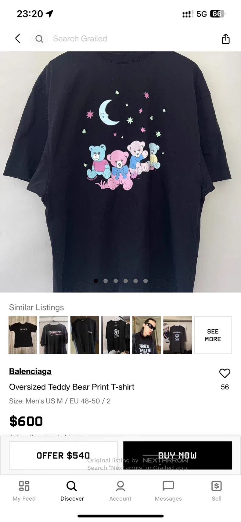 Balenciaga Balenciaga Teddy Bear Shirt Size XXS / US 00 / IT 34 - 9 Thumbnail