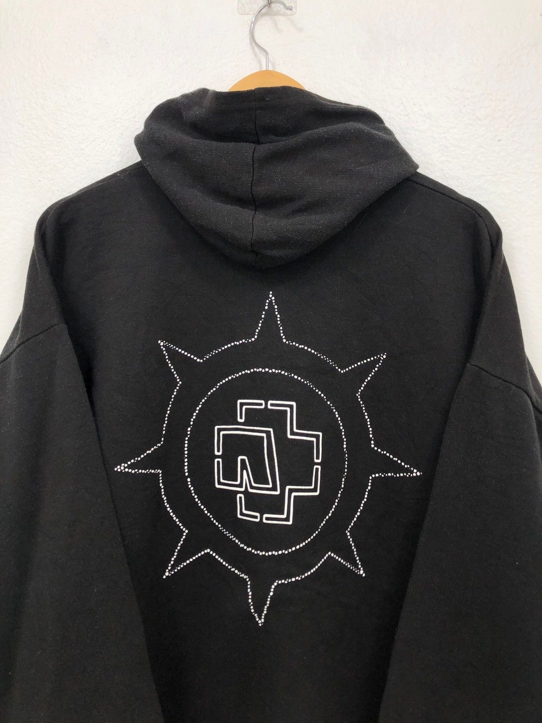 Vintage Vintage 2000's Rammstein Hoodie Fire BN Size US L / EU 52-54 / 3 - 2 Thumbnail