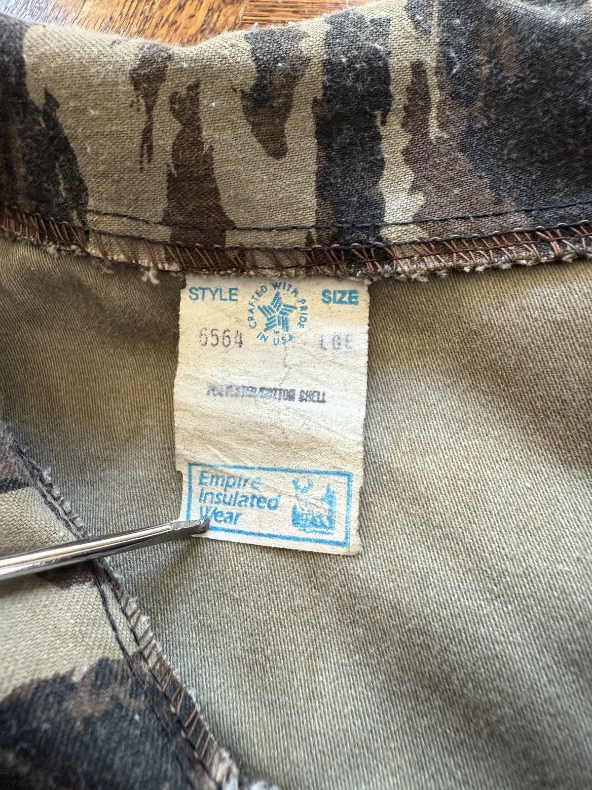 Vintage Vintage Camouflage Lightweight Zip Up Hunting Jacket Size US L / EU 52-54 / 3 - 4 Thumbnail