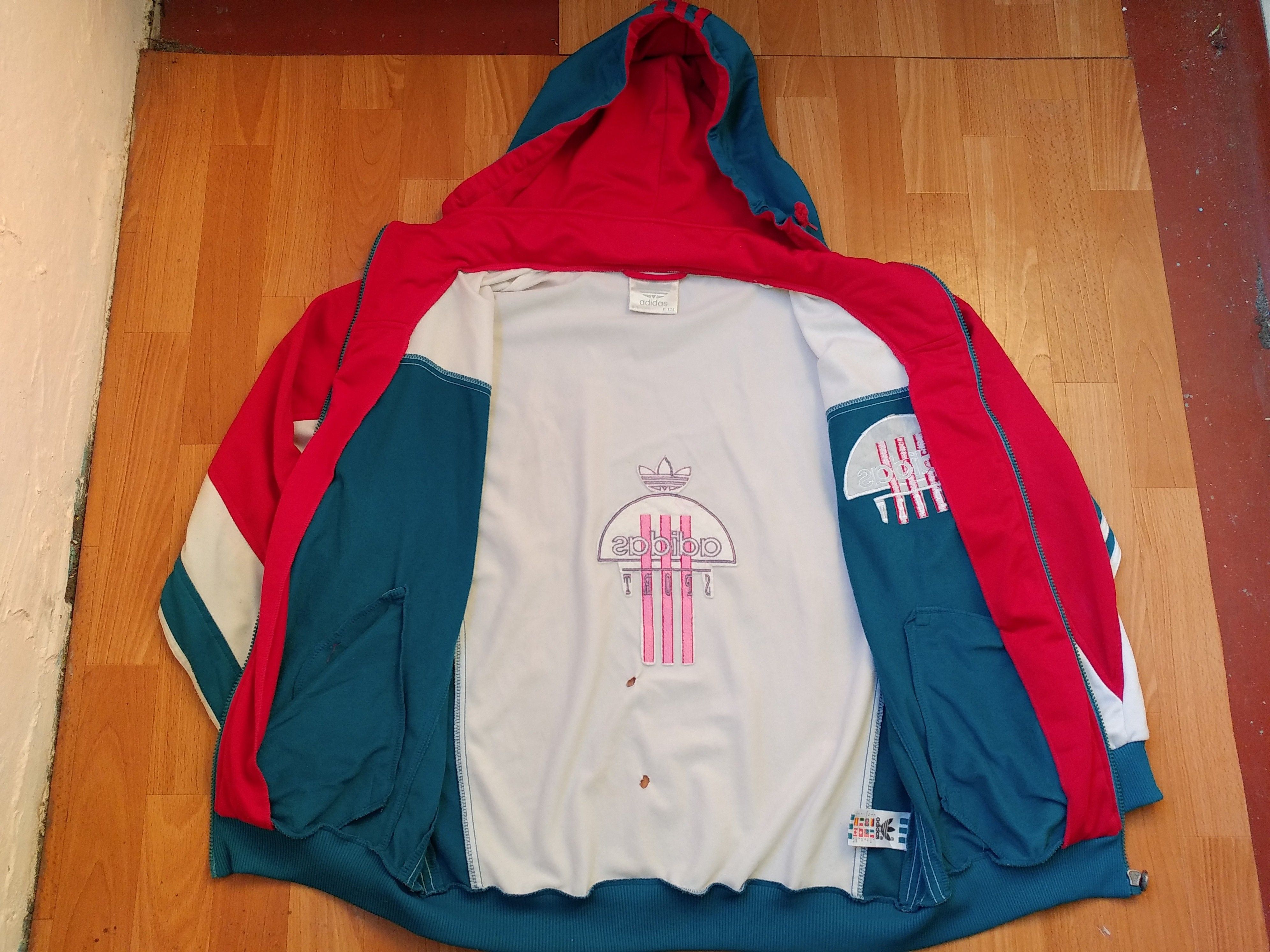 Adidas × Vintage ADIDAS jacket, green vintage hip hop 90s hip-hop size M Size US M / EU 48-50 / 2 - 15 Thumbnail