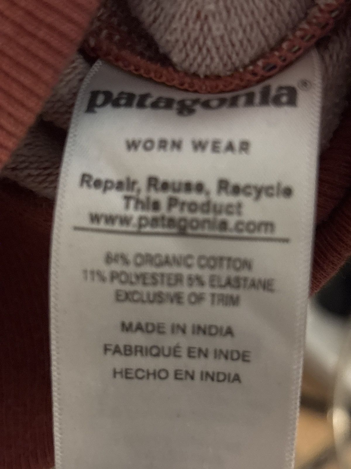 Patagonia Patagonia Maroon ish Jumper Size US M / EU 48-50 / 2 - 4 Thumbnail