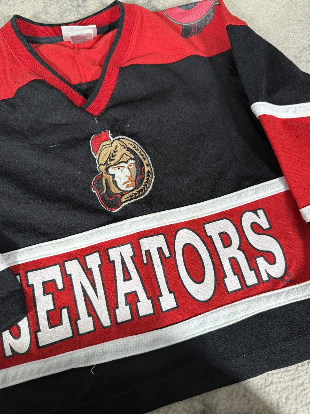 NHL Vintage Ottawa Senators Kid's Hockey Jersey Size US XXS / EU 40 - 4 Thumbnail