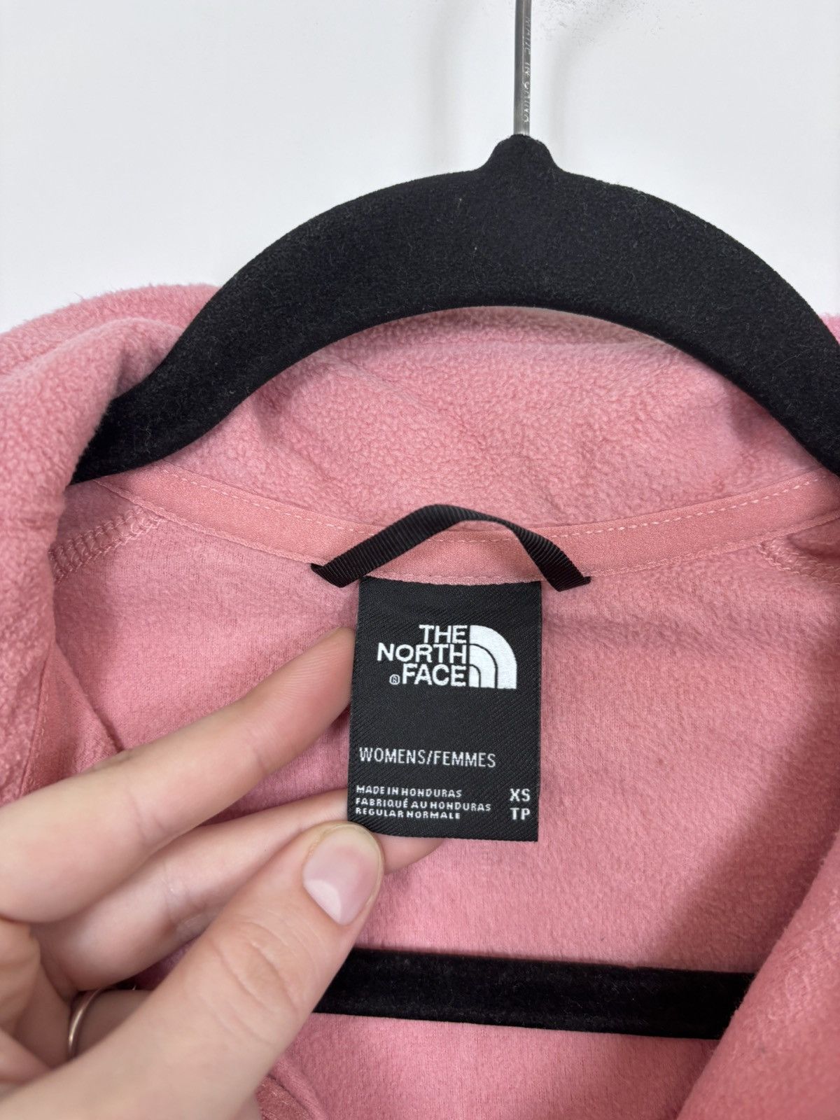 The North Face The North Face Women’s Rose Pink 1/4 Zip Fleece Jacket Size XS / US 0-2 / IT 36-38 - 7 Thumbnail
