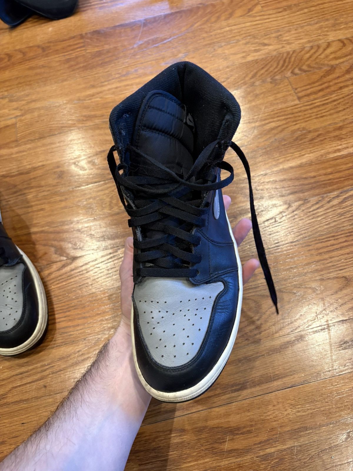 Nike 2013 Jordan 1 Shadow Size US 12 / EU 45 - 5 Thumbnail