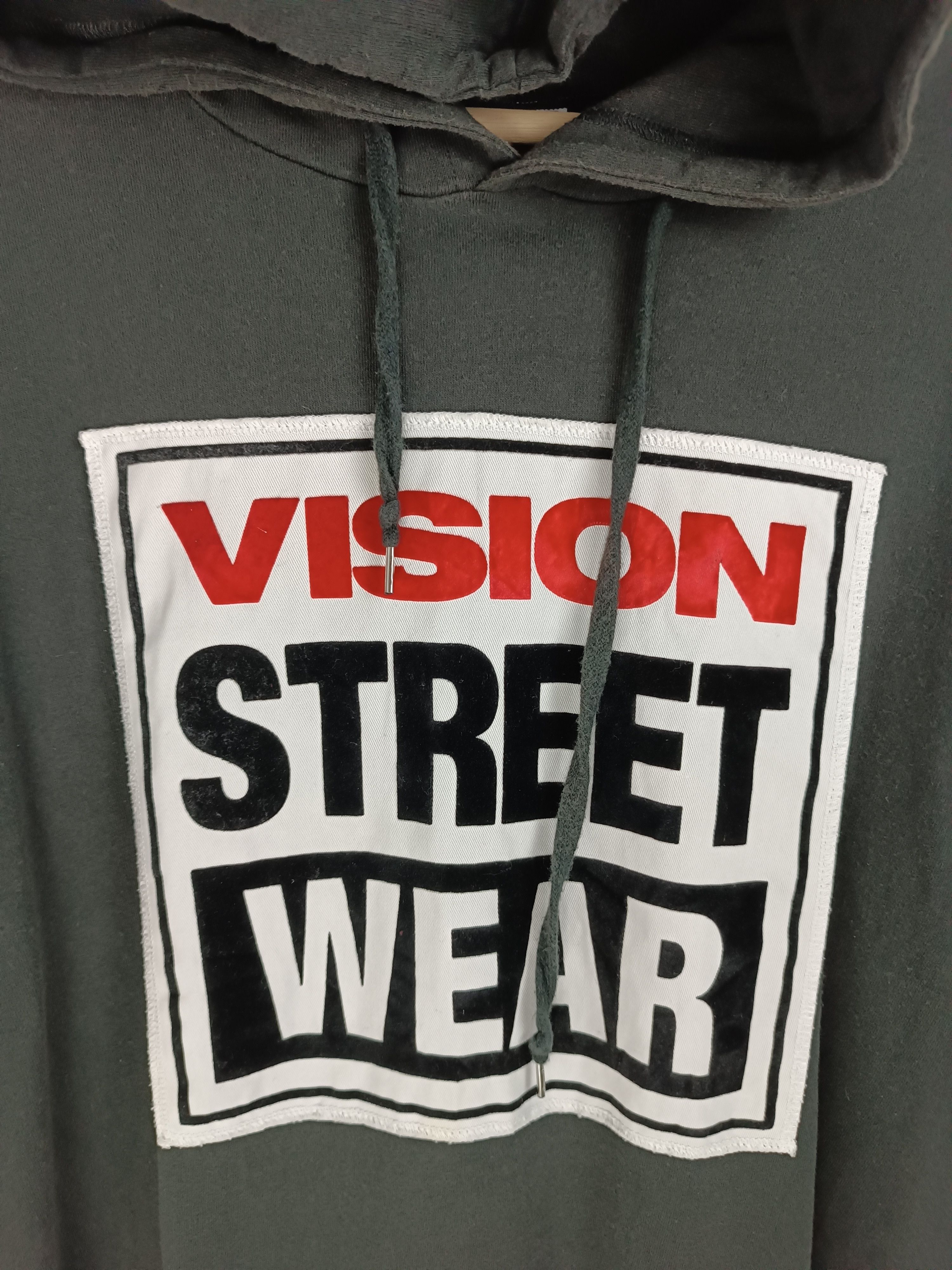 Vintage VINTAGE Y2K VISION STREETWEAR SHORT HOODIES VERY RARE Size US L / EU 52-54 / 3 - 10 Thumbnail