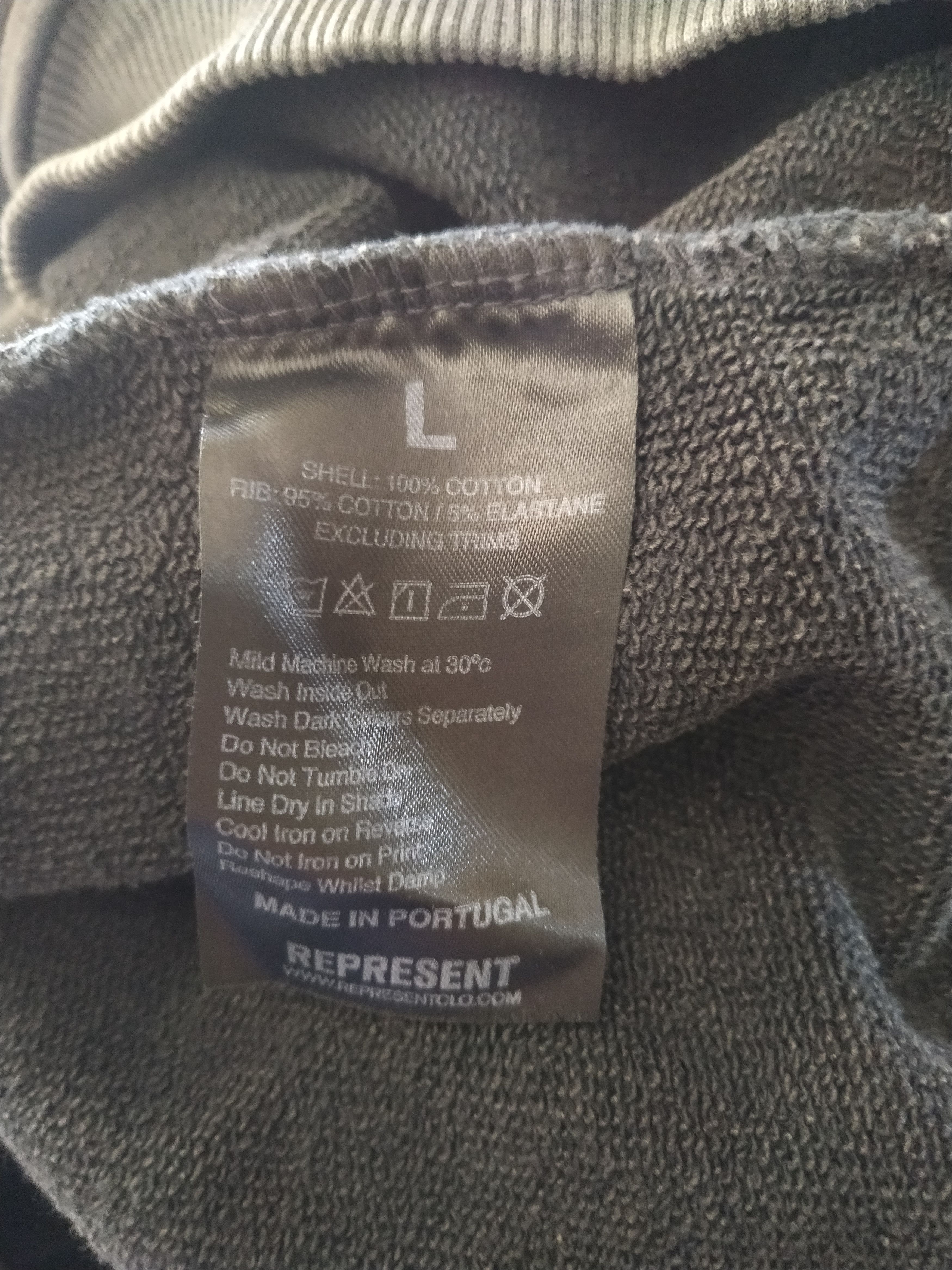 Represent Clo. TEAM SPIRIT HOODIE Size US L / EU 52-54 / 3 - 14 Thumbnail