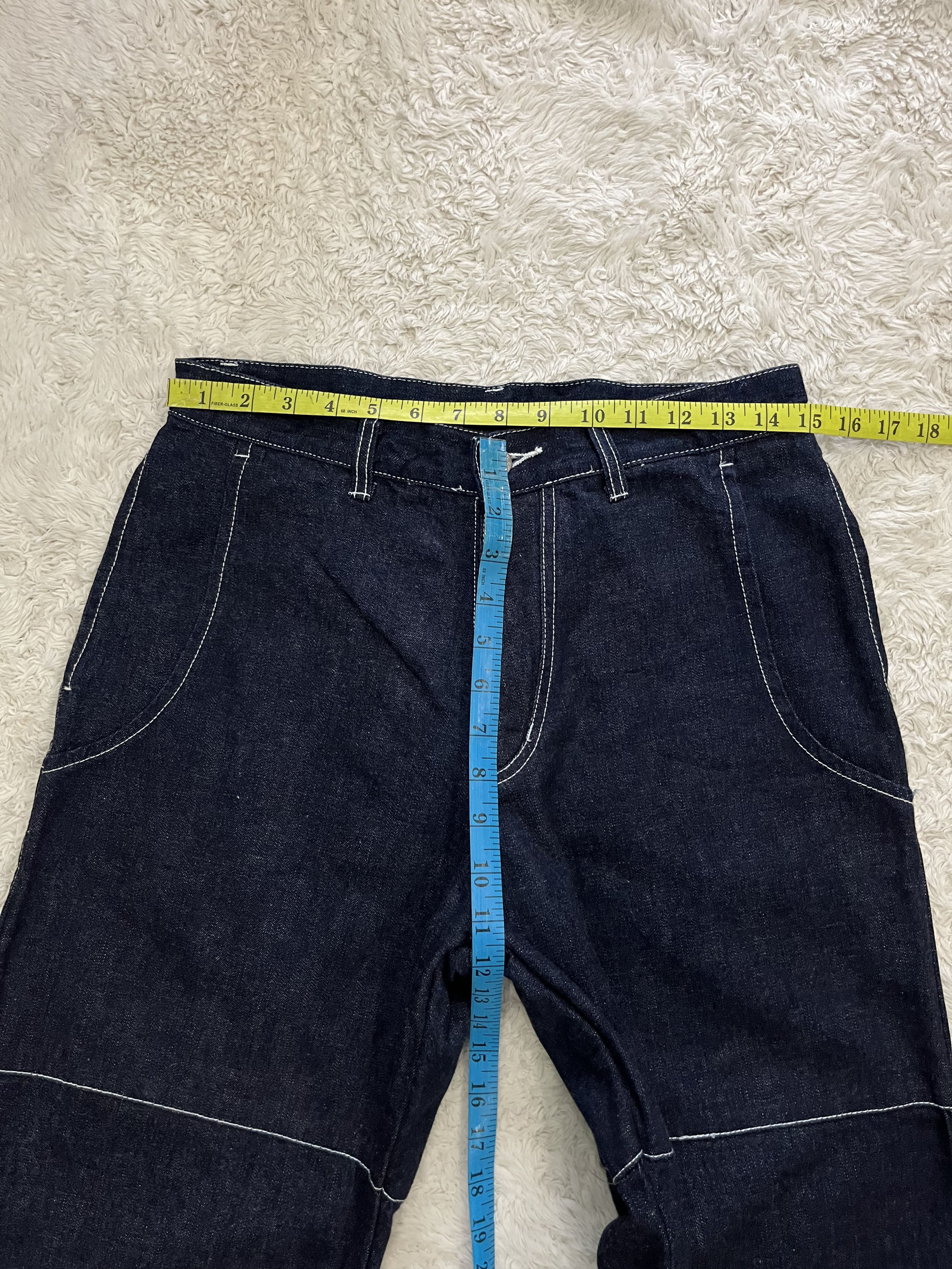 JNCO soljah 90's Y2K denim wide flare baggy jeans Size US 30 / EU 46 - 14 Thumbnail