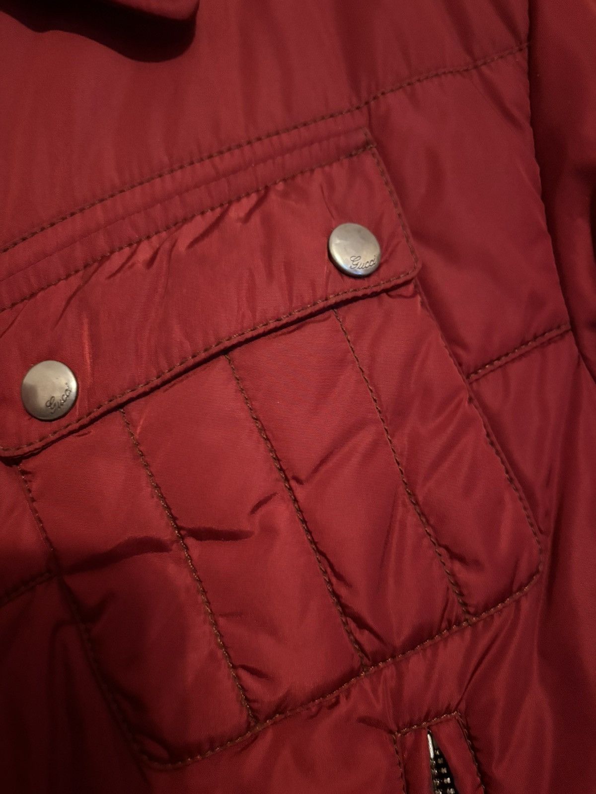 Gucci AW97 Tom Ford Gucci Quilted Jacket Size US M / EU 48-50 / 2 - 3 Thumbnail