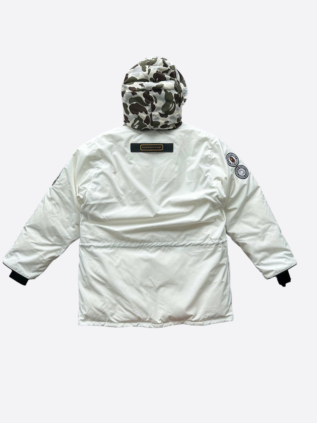 Bape × Canada Goose Canada Goose X Bape White Expedition Jacket Size US M / EU 48-50 / 2 - 2 Thumbnail