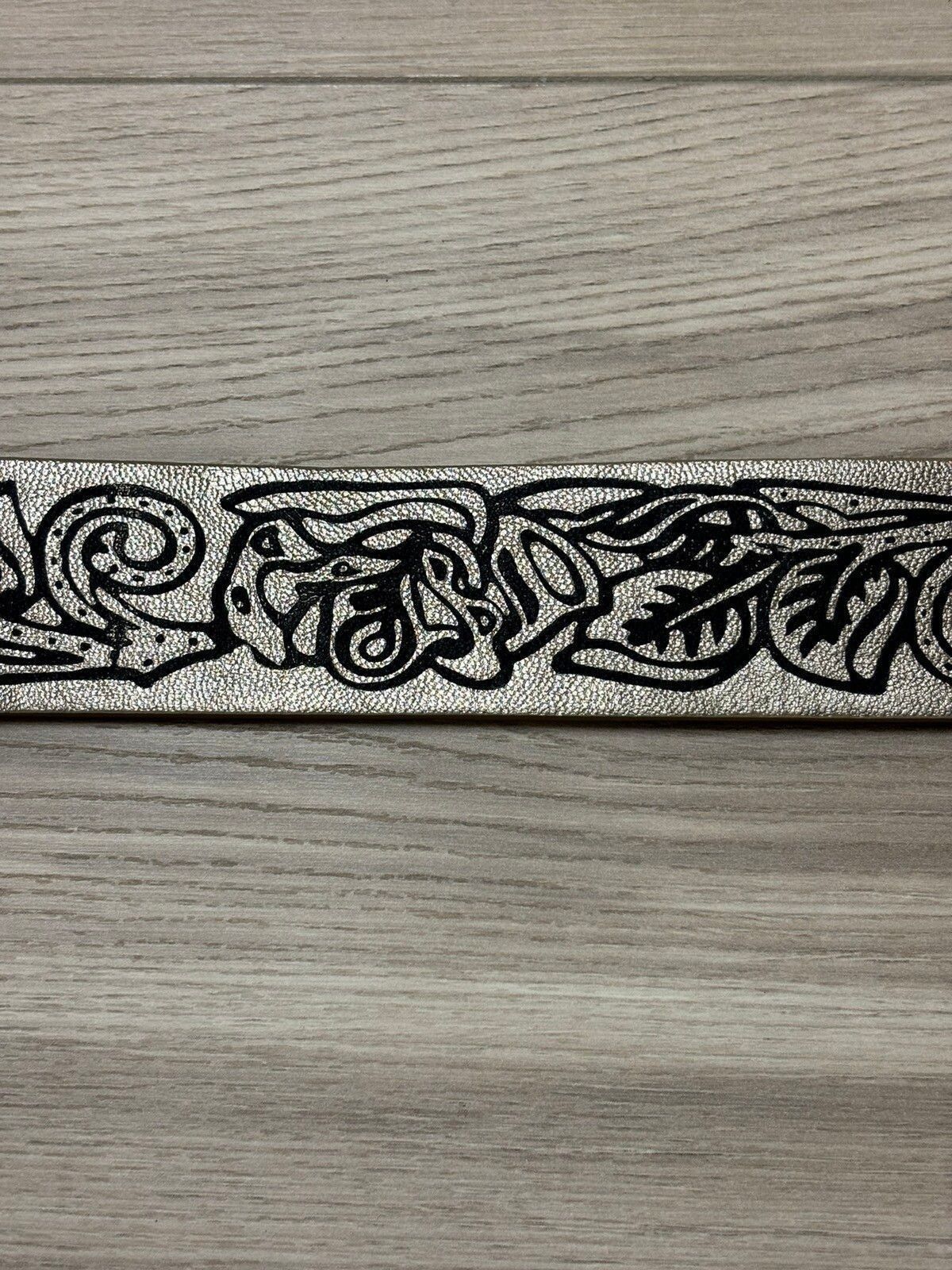 Japanese Brand Rose Buckle Belt Size 30 - 2 Thumbnail
