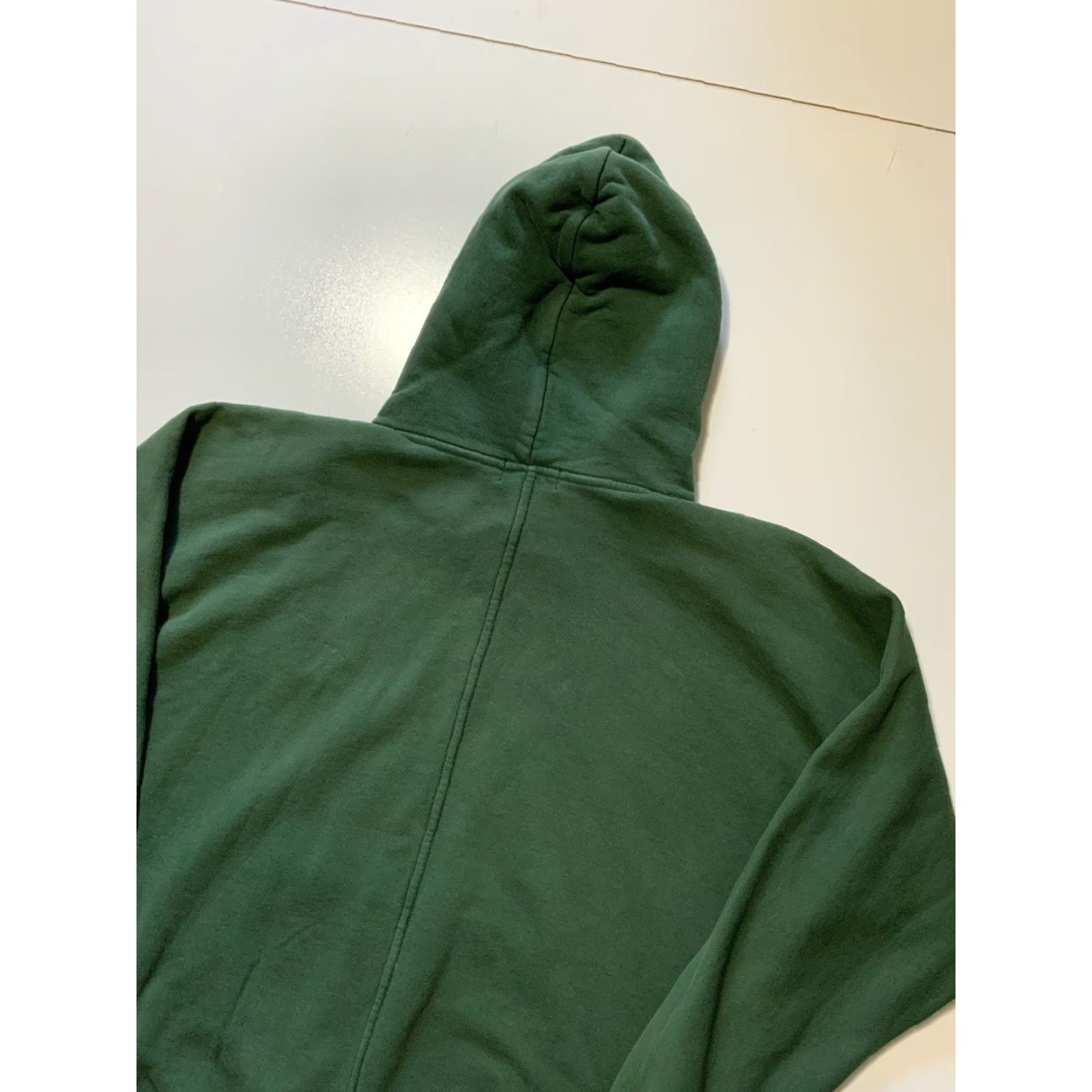 Vintage BTFL Beautiful FUL Black Cat Wranglers Green Terry Fleece Pullover Hoodie M Mens Green Cat Wranglers Hoodie 90s Size US M / EU 48-50 / 2 - 5 Thumbnail