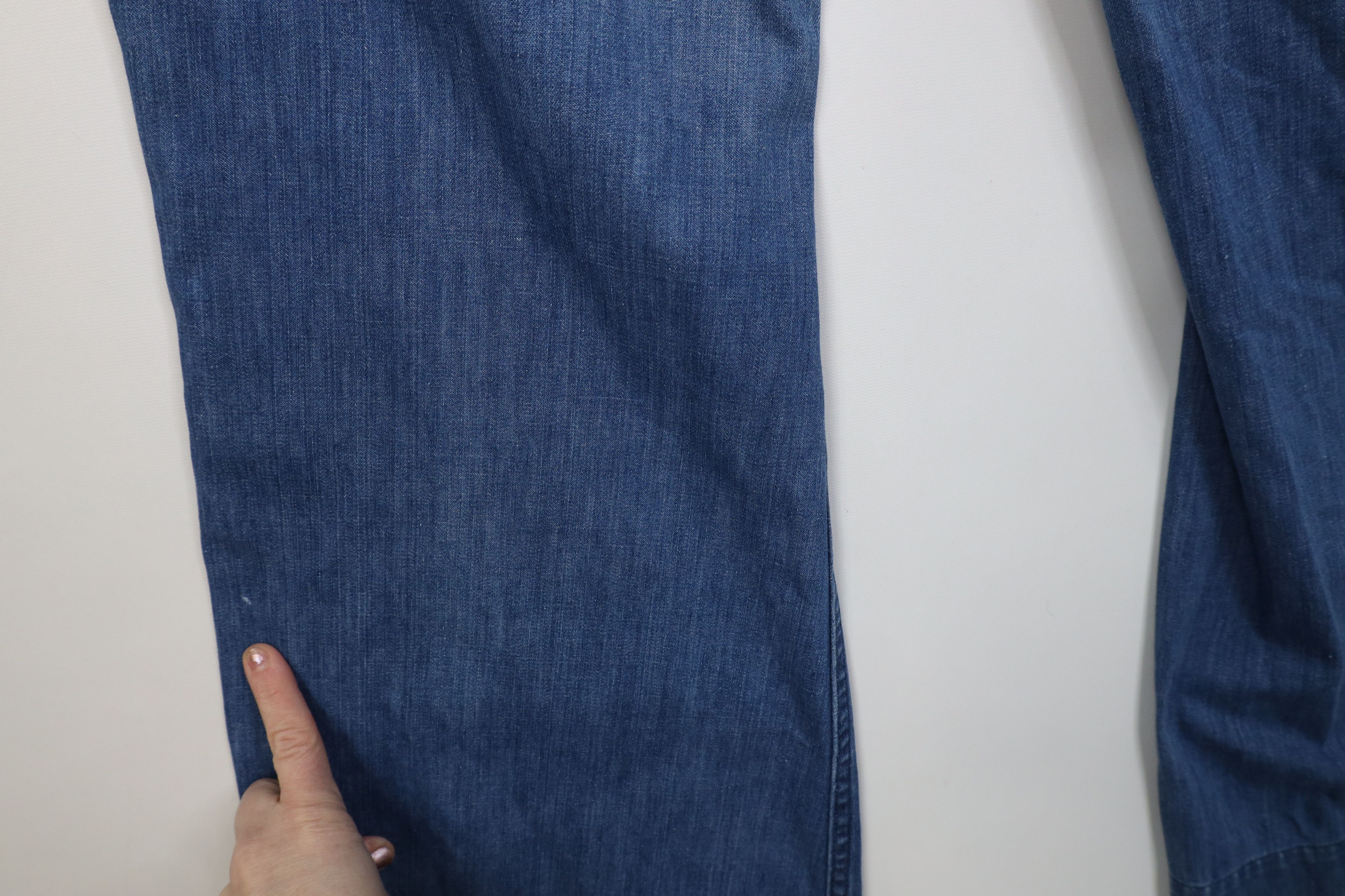 Vintage Vintage 70s Vietnam War USGI Bell Bottoms Denim Jeans USA Size US 34 / EU 50 - 14 Thumbnail
