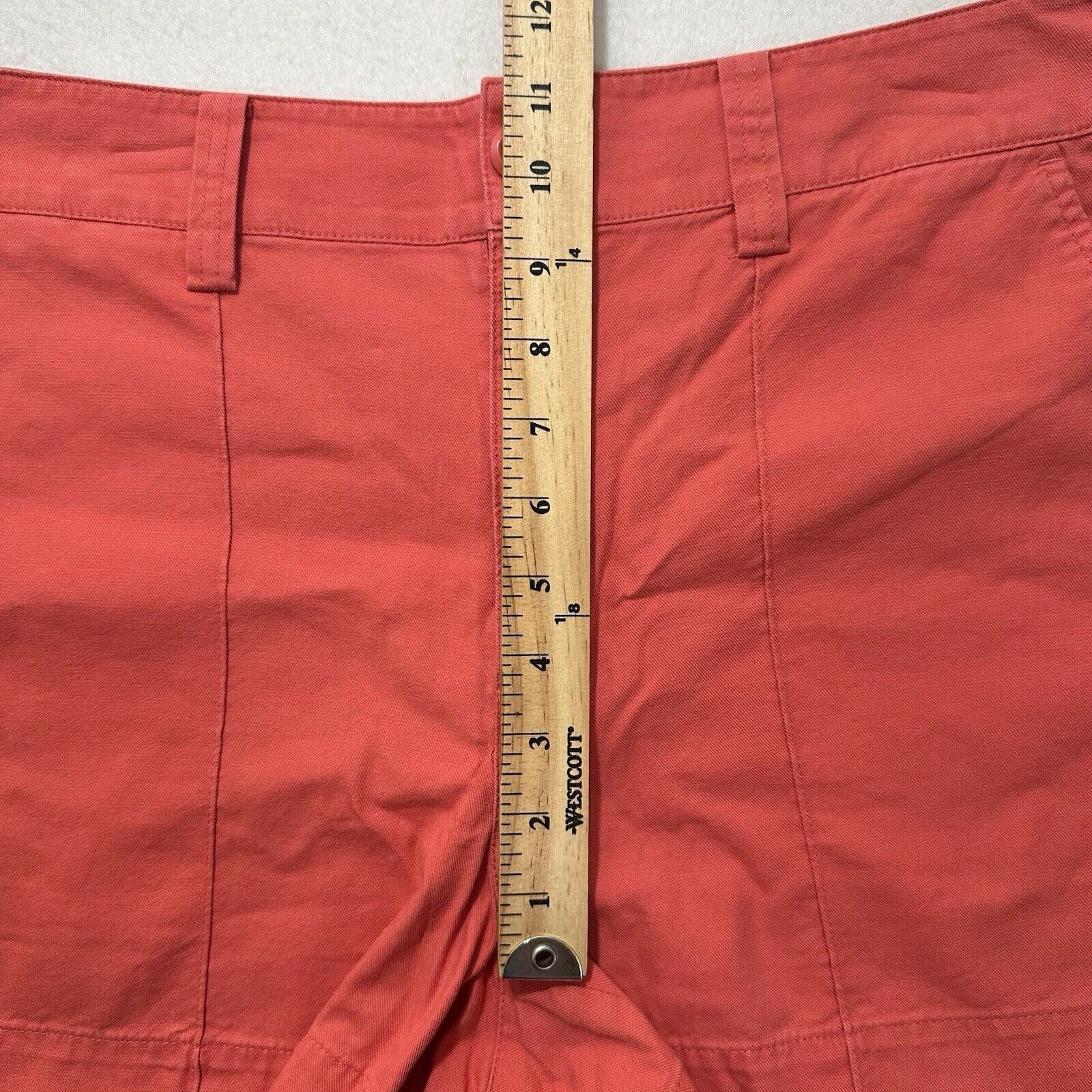 Loft LOFT 8 4" Inseam Chino Flat Front Pink High Rise Shorts Size 30" / US 8 / IT 44 - 11 Thumbnail